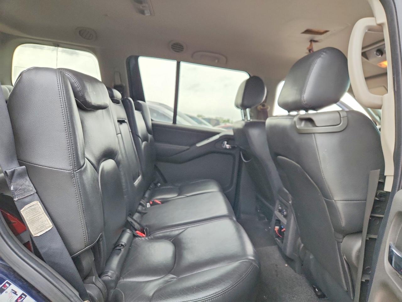 2008 Nissan Pathfinder S Blue vin: 5N1AR18U08C630016