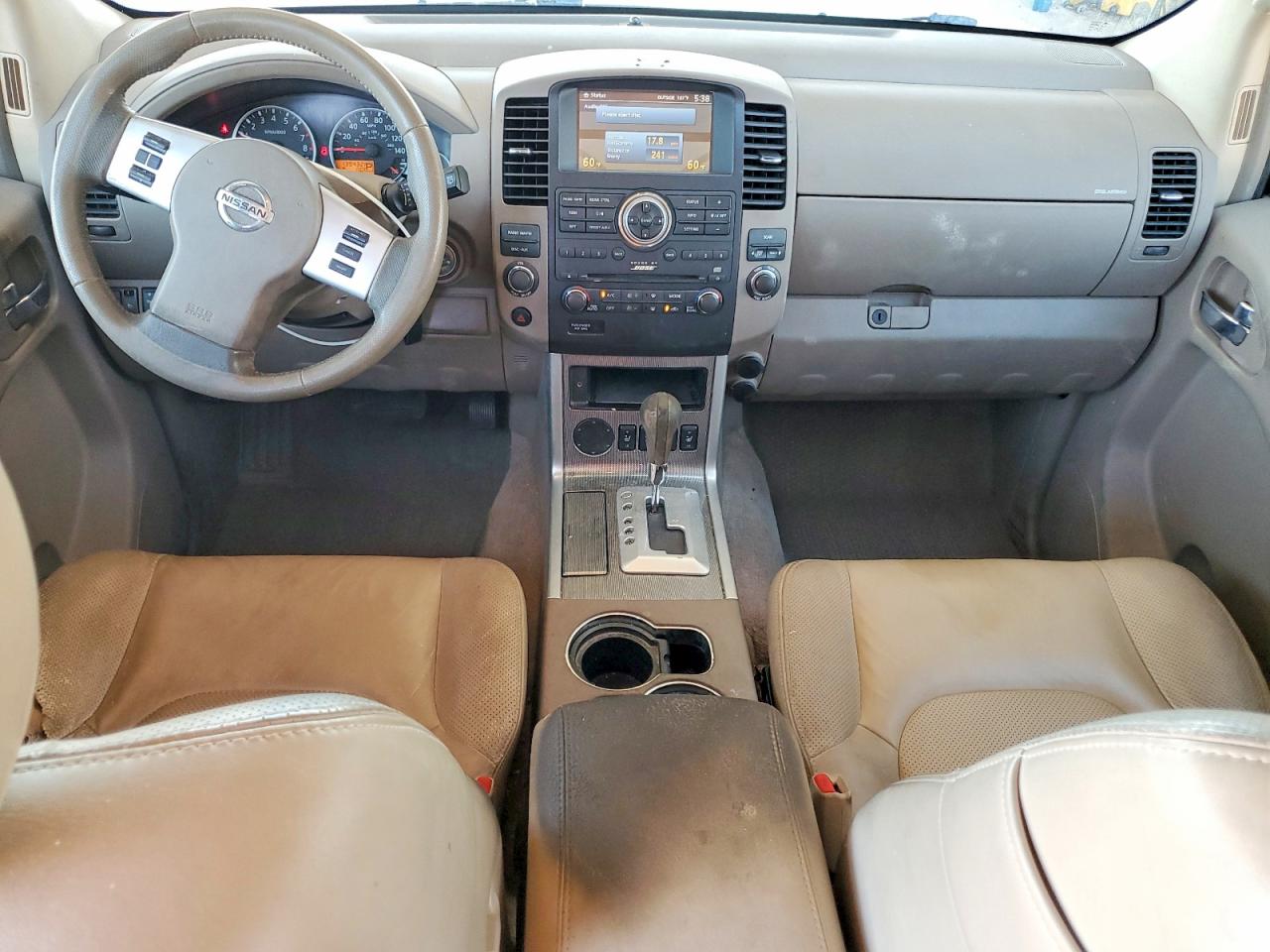 2008 Nissan Pathfinder S White vin: 5N1AR18U08C664120