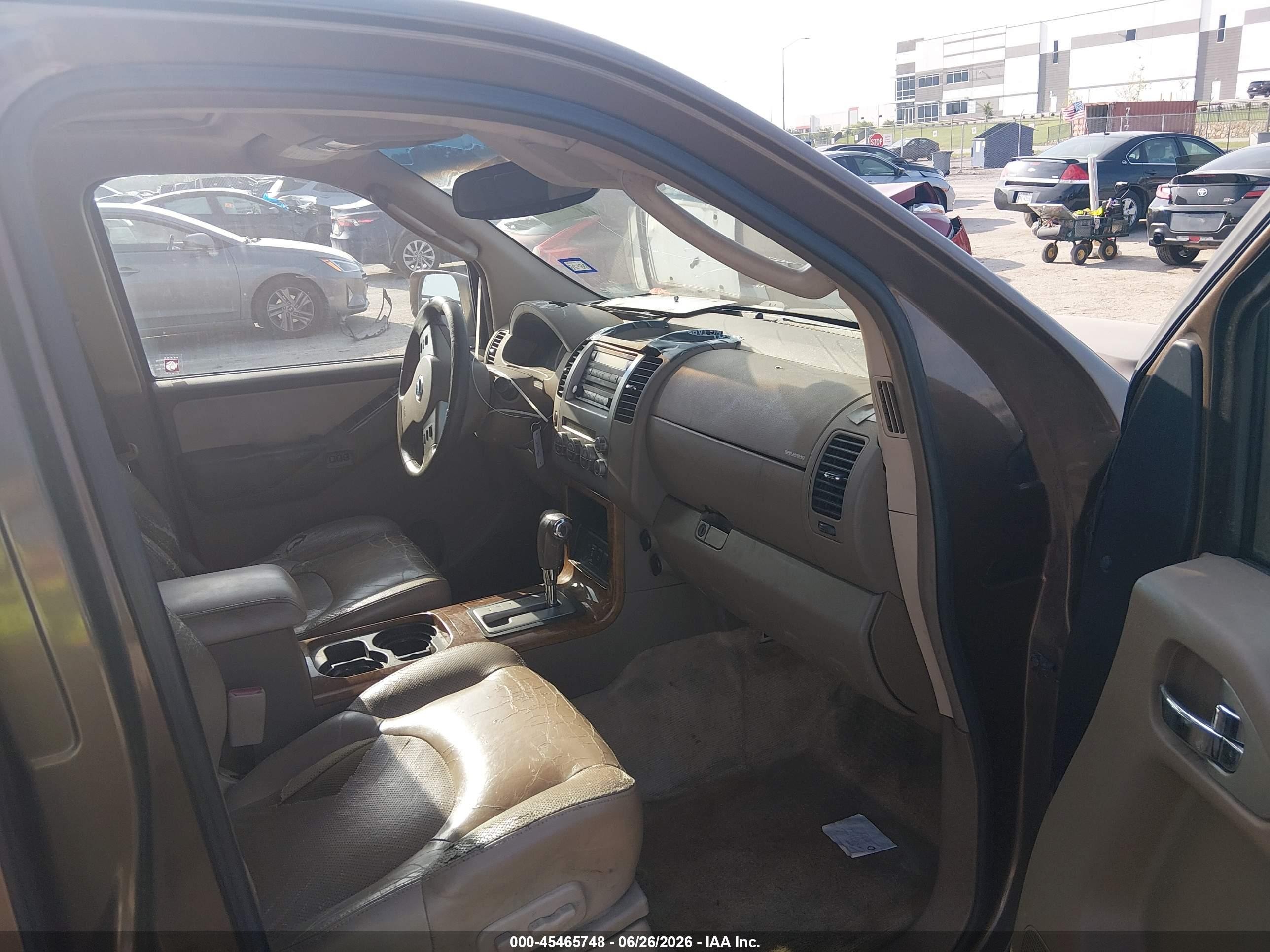 2005 Nissan Pathfinder Le Brown vin: 5N1AR18U15C705740