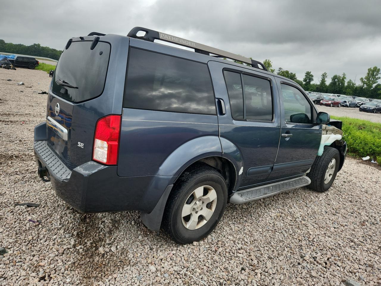 2005 Nissan Pathfinder Xe Blue vin: 5N1AR18U15C762262
