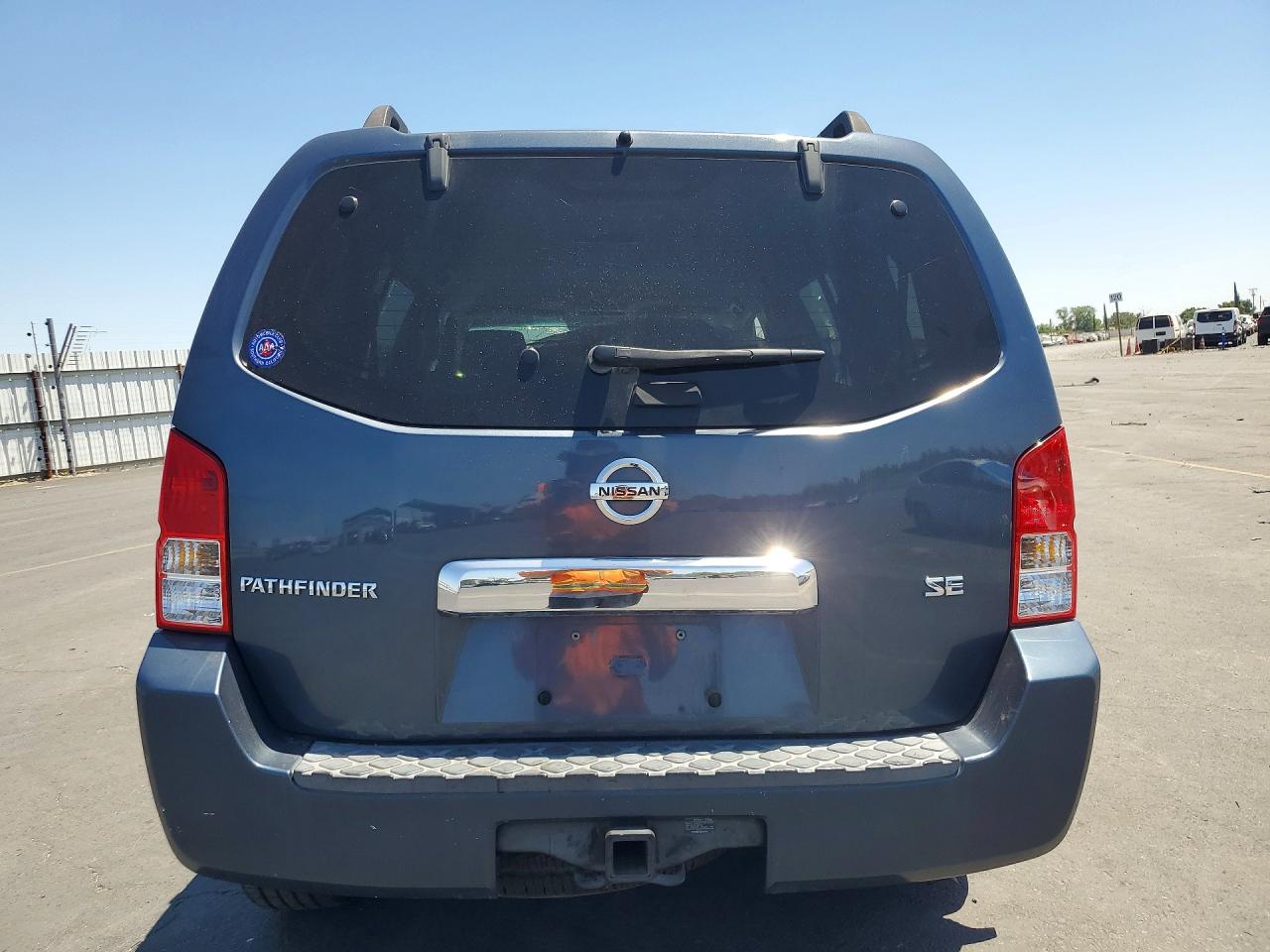 2007 Nissan Pathfinder S Blue vin: 5N1AR18U17C634719