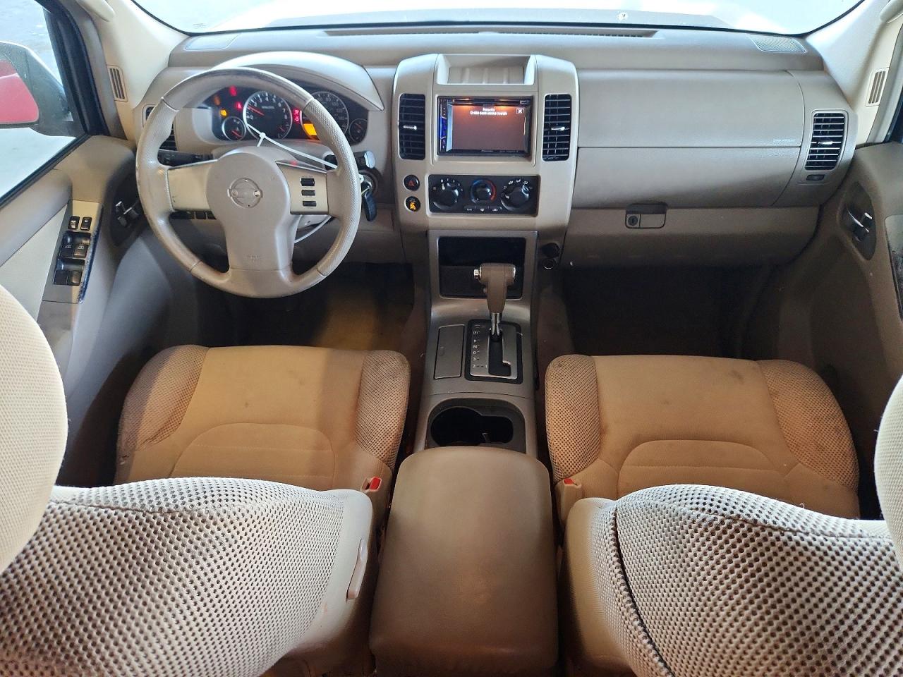 2008 Nissan Pathfinder S Red vin: 5N1AR18U18C654860