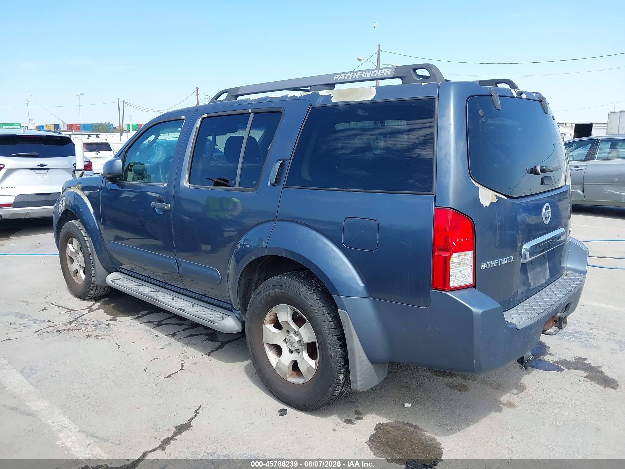 2005 Nissan Pathfinder Se Dark Blue vin: 5N1AR18U25C764117