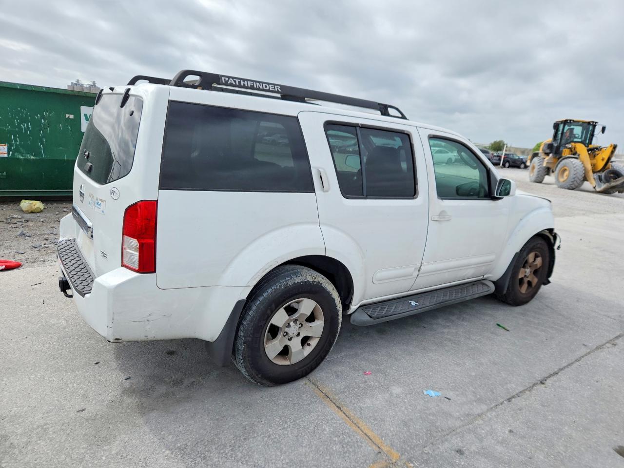 2006 Nissan Pathfinder S White vin: 5N1AR18U26C600299