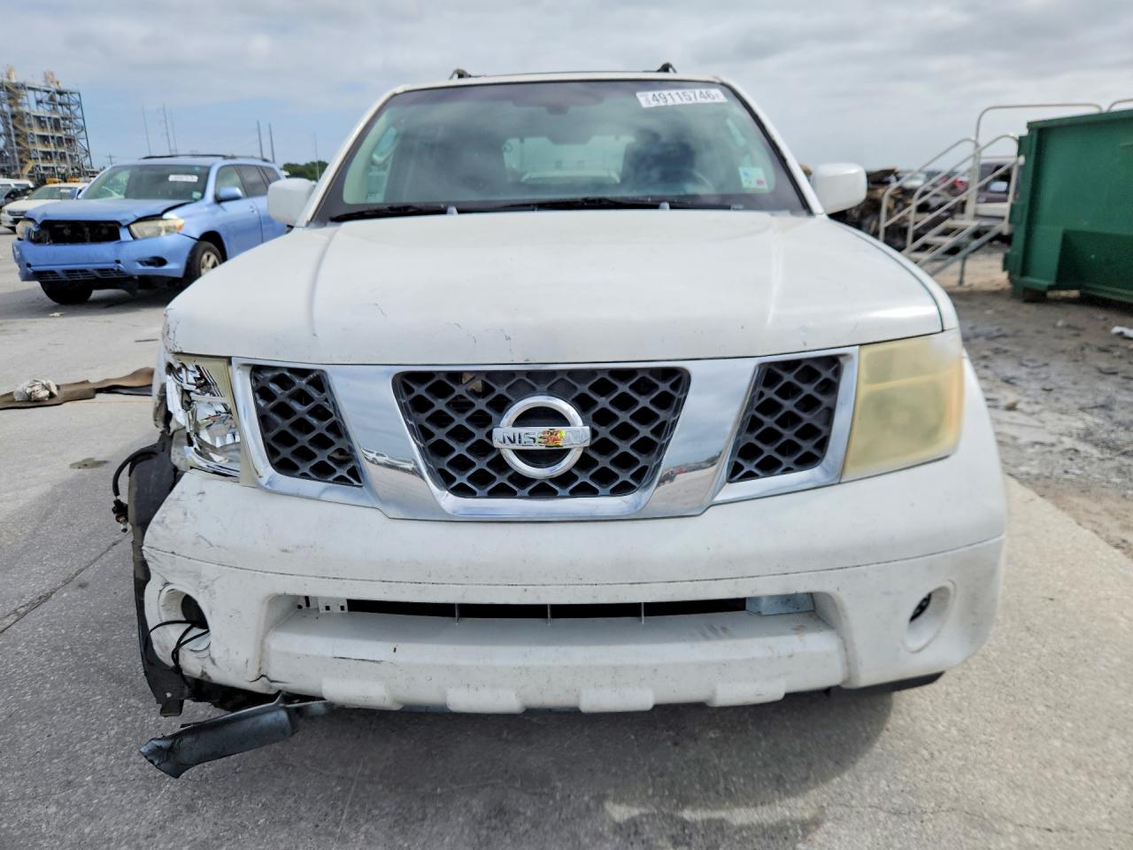 2006 Nissan Pathfinder S White vin: 5N1AR18U26C600299