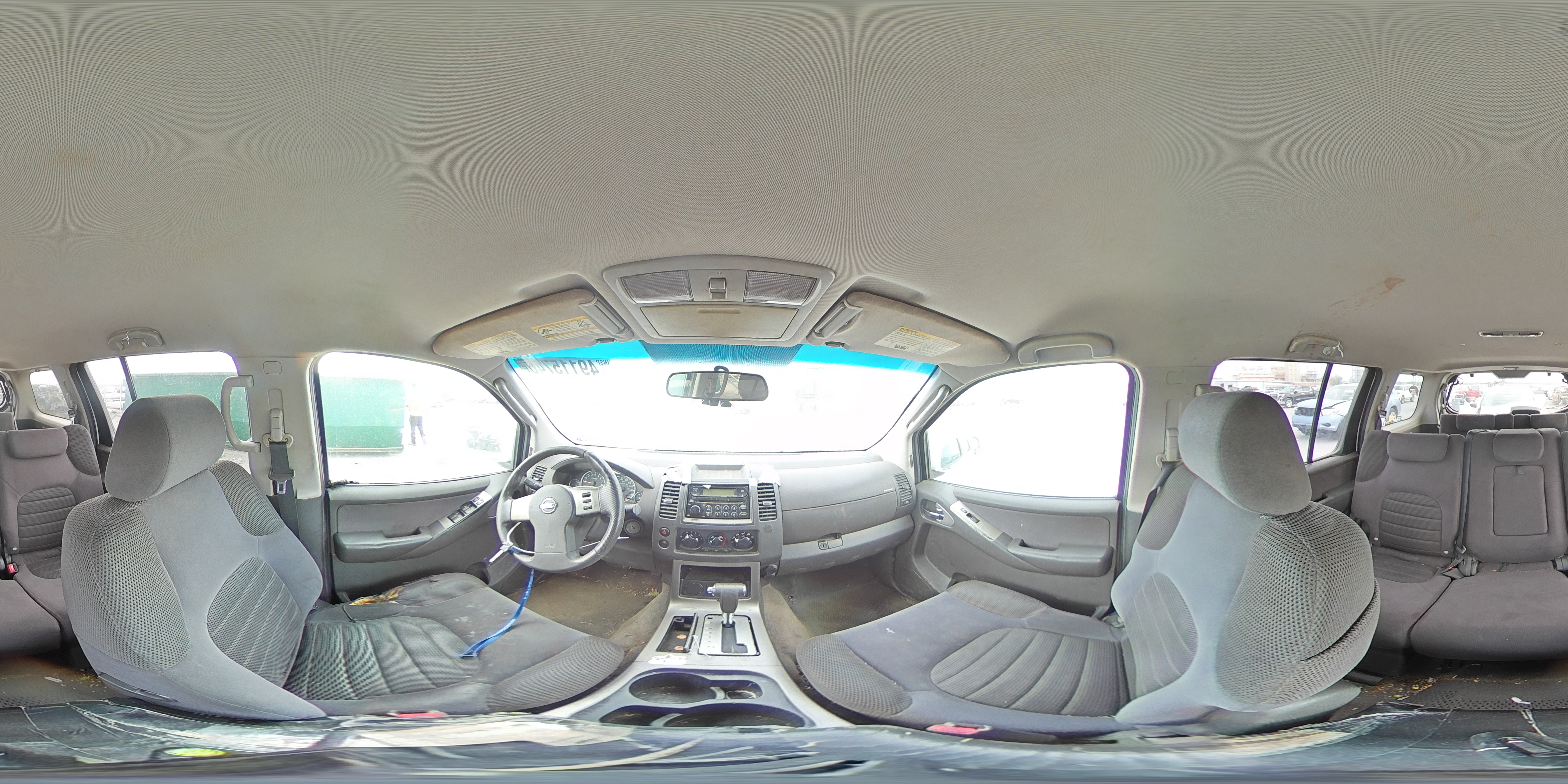 2006 Nissan Pathfinder S White vin: 5N1AR18U26C600299