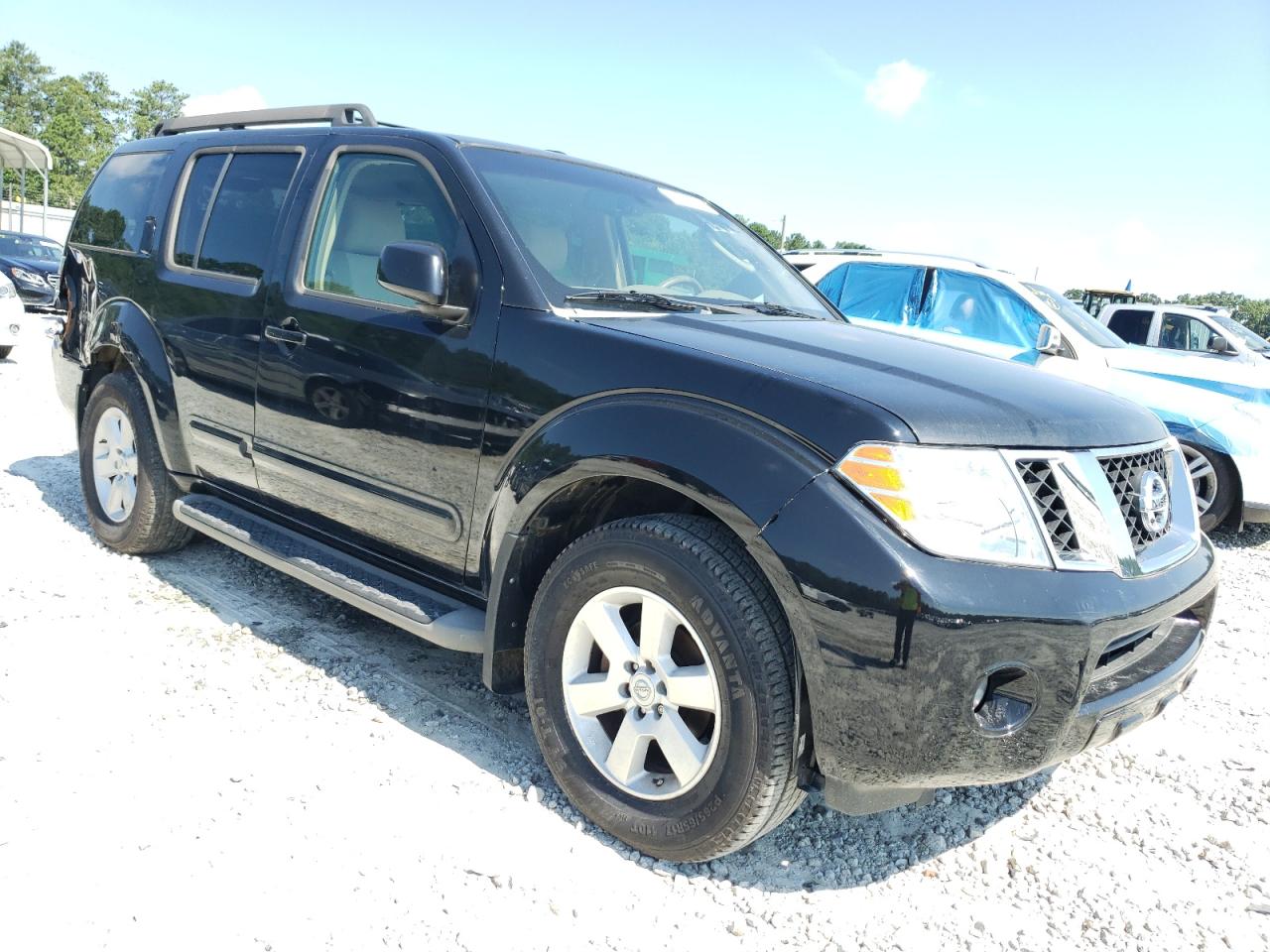 2008 Nissan Pathfinder S Черный vin: 5N1AR18U28C632771