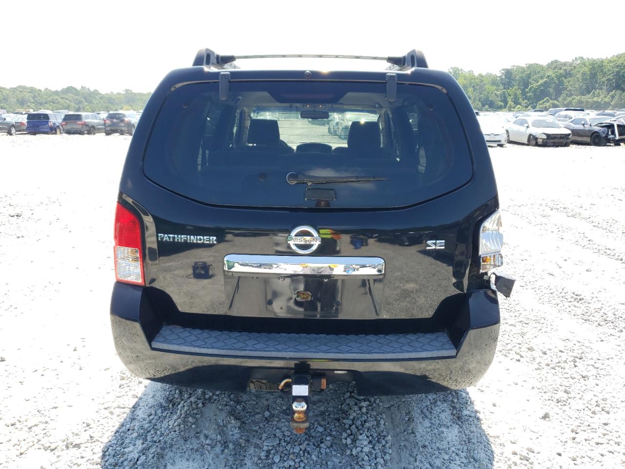 2008 Nissan Pathfinder S Черный vin: 5N1AR18U28C632771