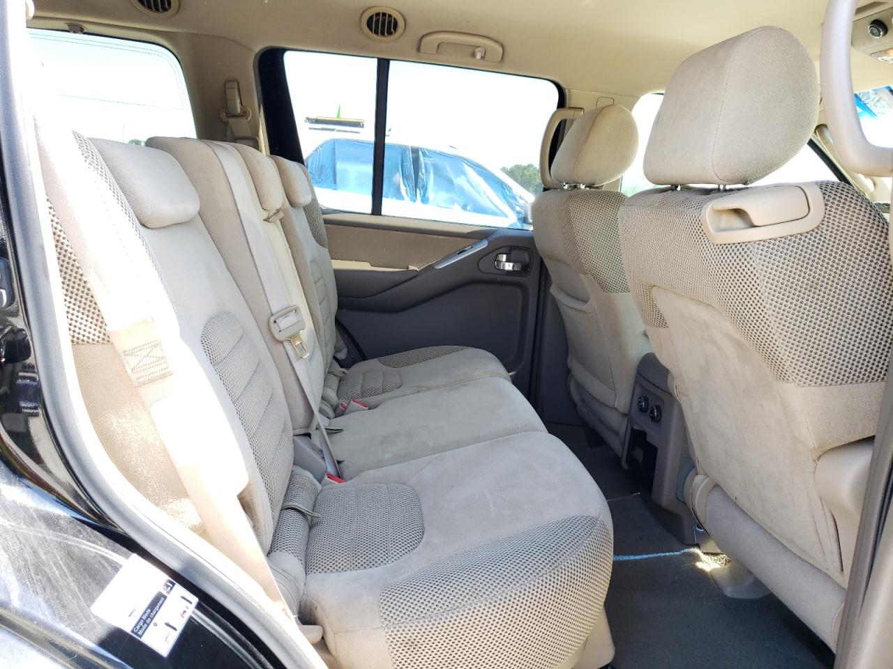 2008 Nissan Pathfinder S Черный vin: 5N1AR18U28C632771