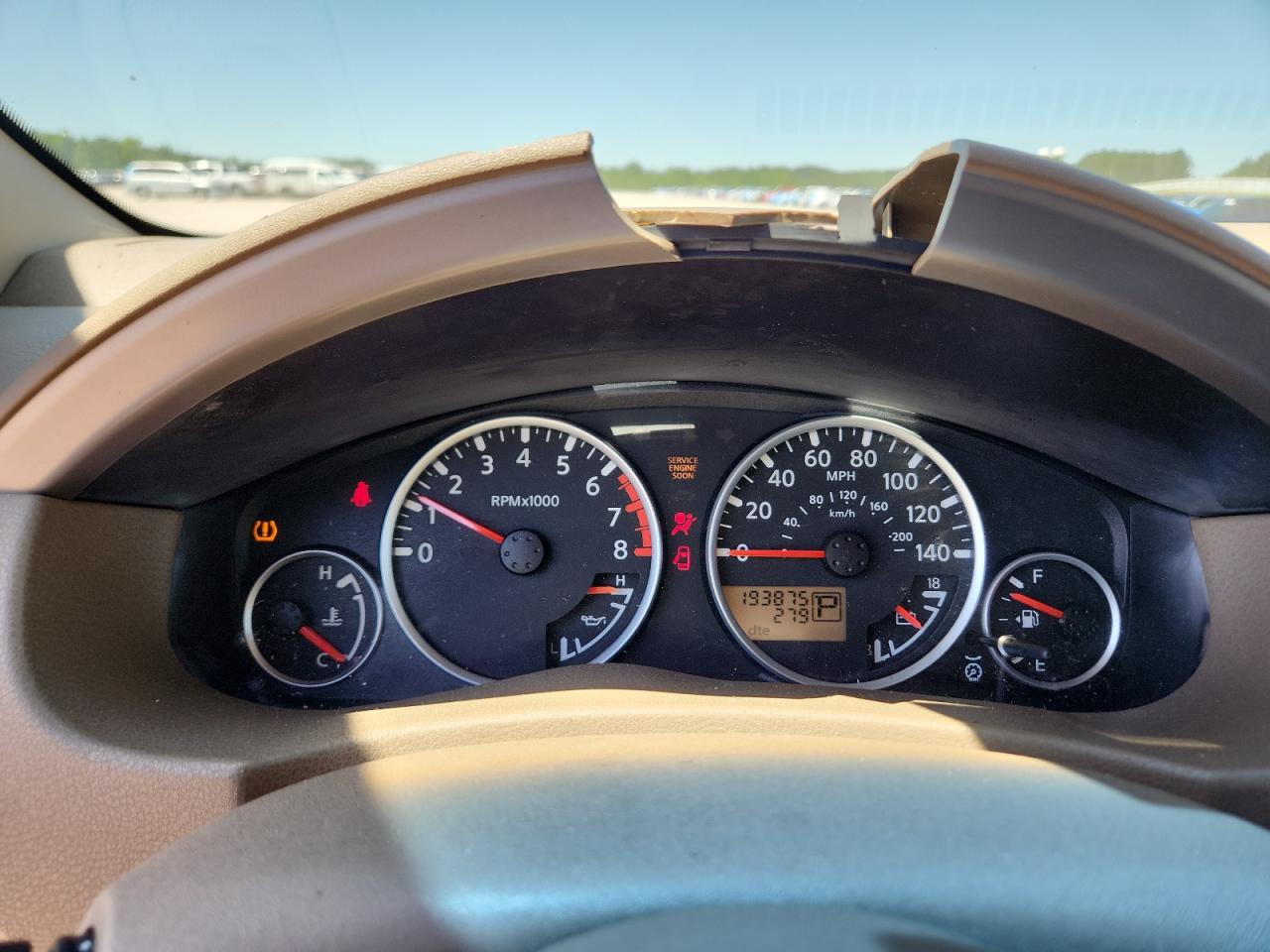 2005 Nissan Pathfinder Xe Black vin: 5N1AR18U35C783548