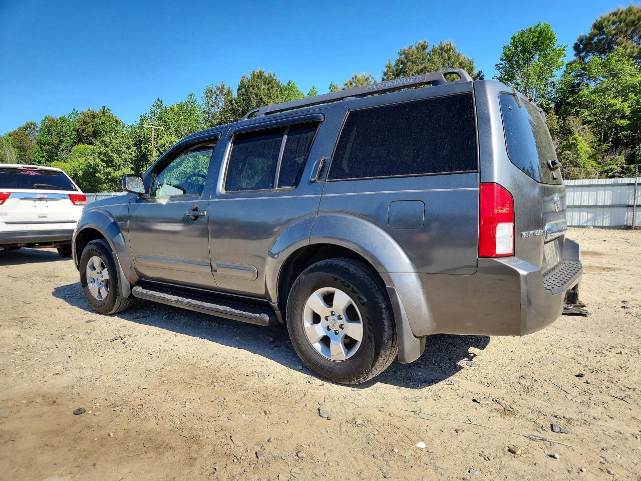 2007 Nissan Pathfinder S Gray vin: 5N1AR18U37C613063