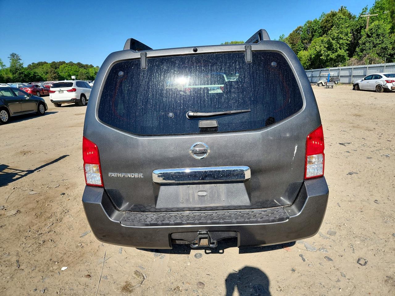 2007 Nissan Pathfinder S Gray vin: 5N1AR18U37C613063