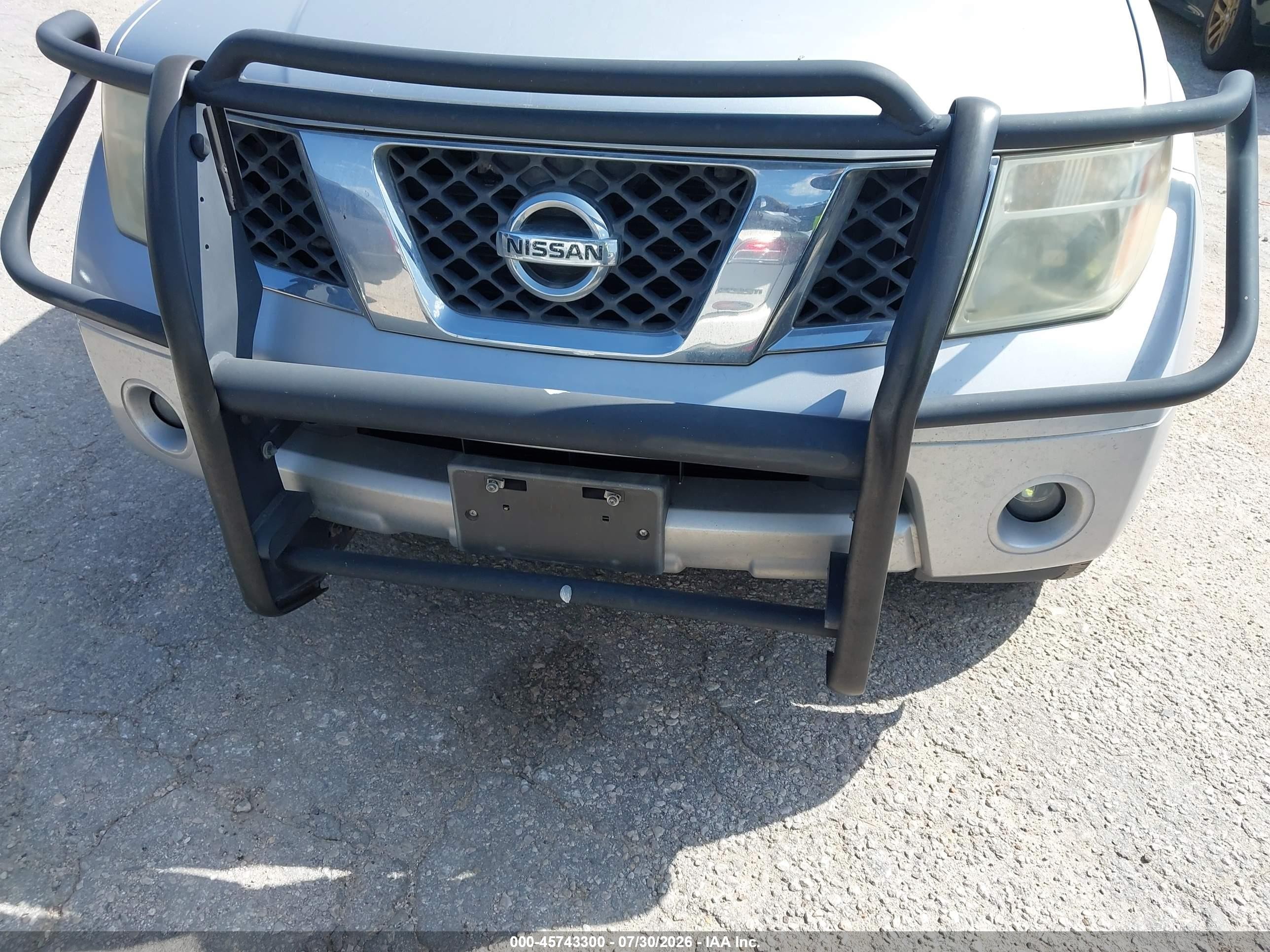 2007 Nissan Pathfinder Le Silver vin: 5N1AR18U37C621275
