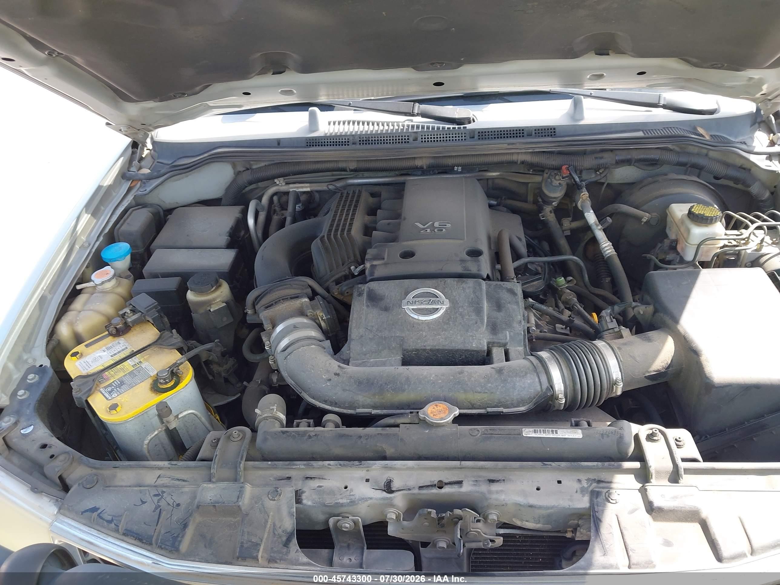 2007 Nissan Pathfinder Le Silver vin: 5N1AR18U37C621275