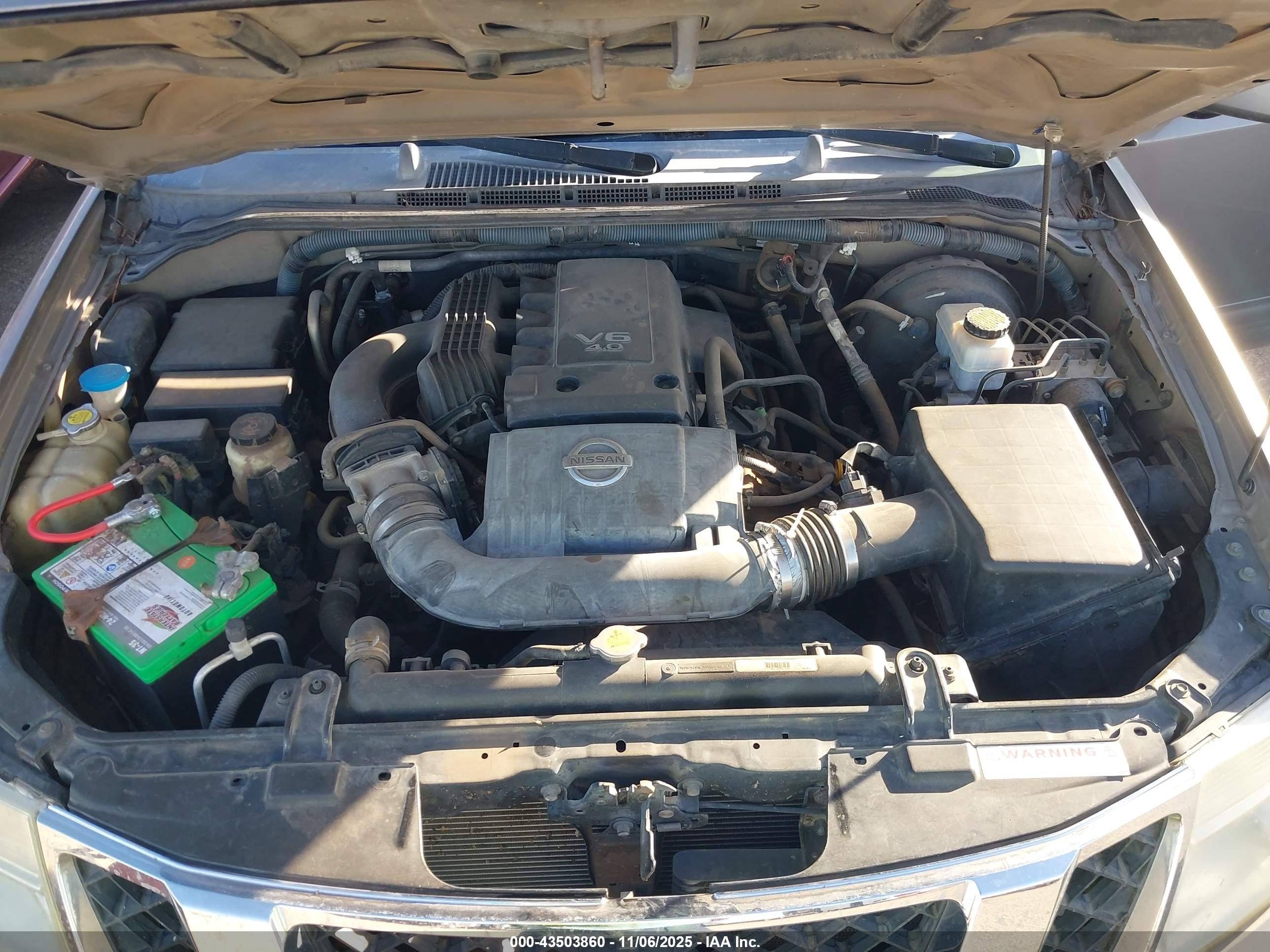 2008 Nissan Pathfinder Se Champagne vin: 5N1AR18U38C600458