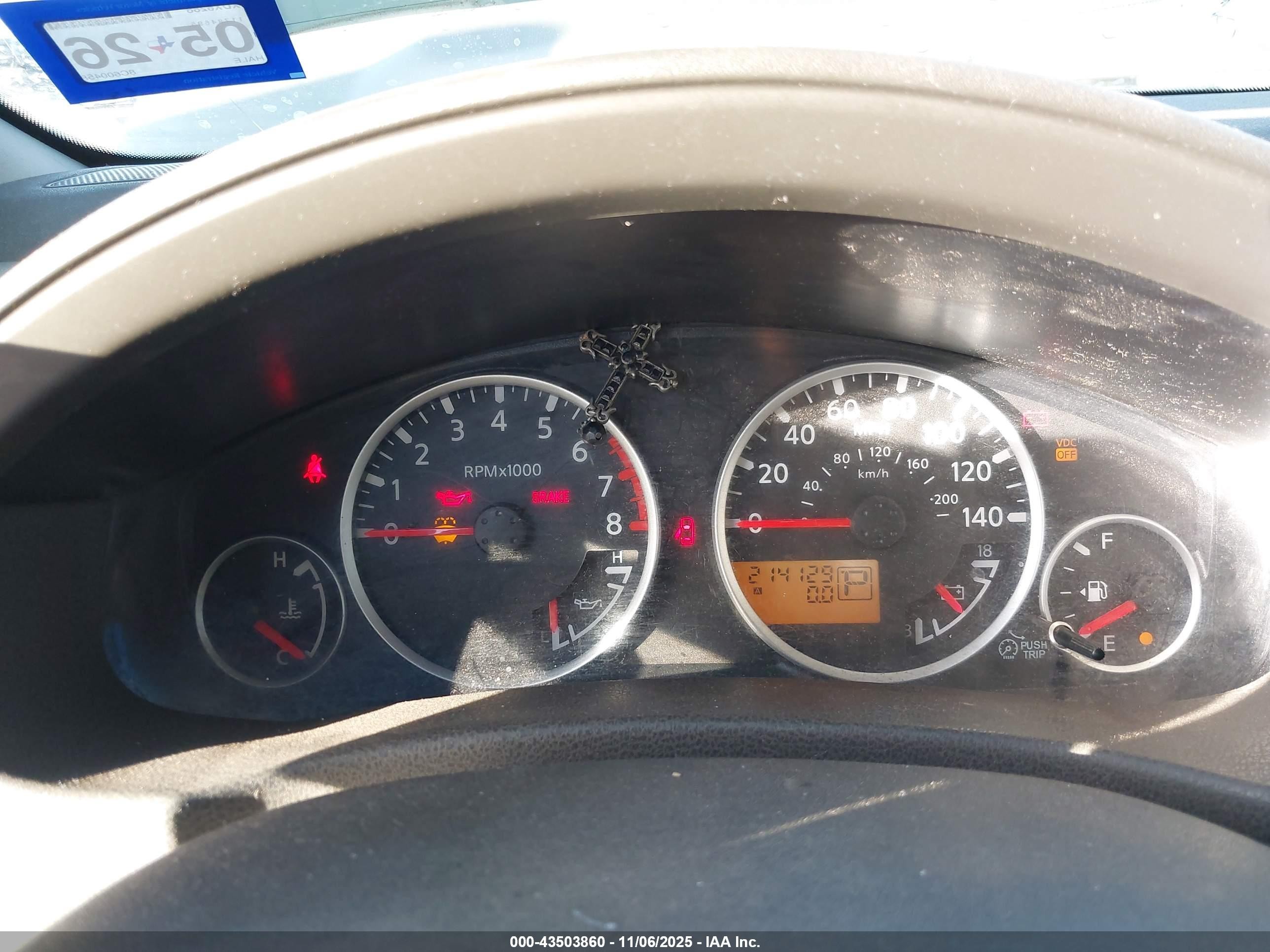2008 Nissan Pathfinder Se Champagne vin: 5N1AR18U38C600458