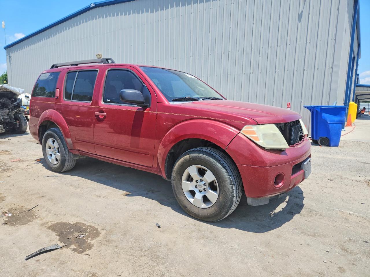 2008 Nissan Pathfinder S Burgundy vin: 5N1AR18U38C613033