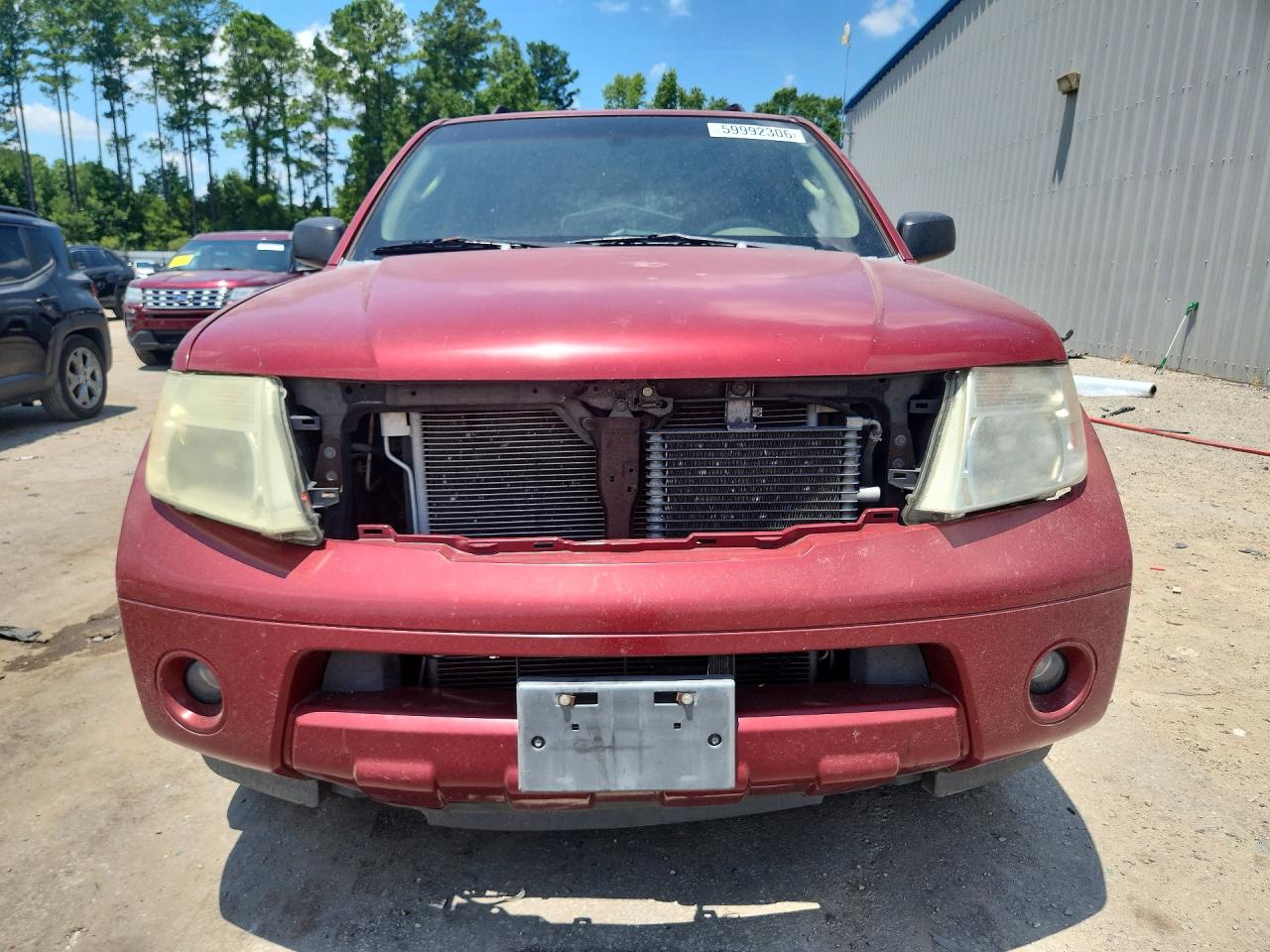 2008 Nissan Pathfinder S Burgundy vin: 5N1AR18U38C613033