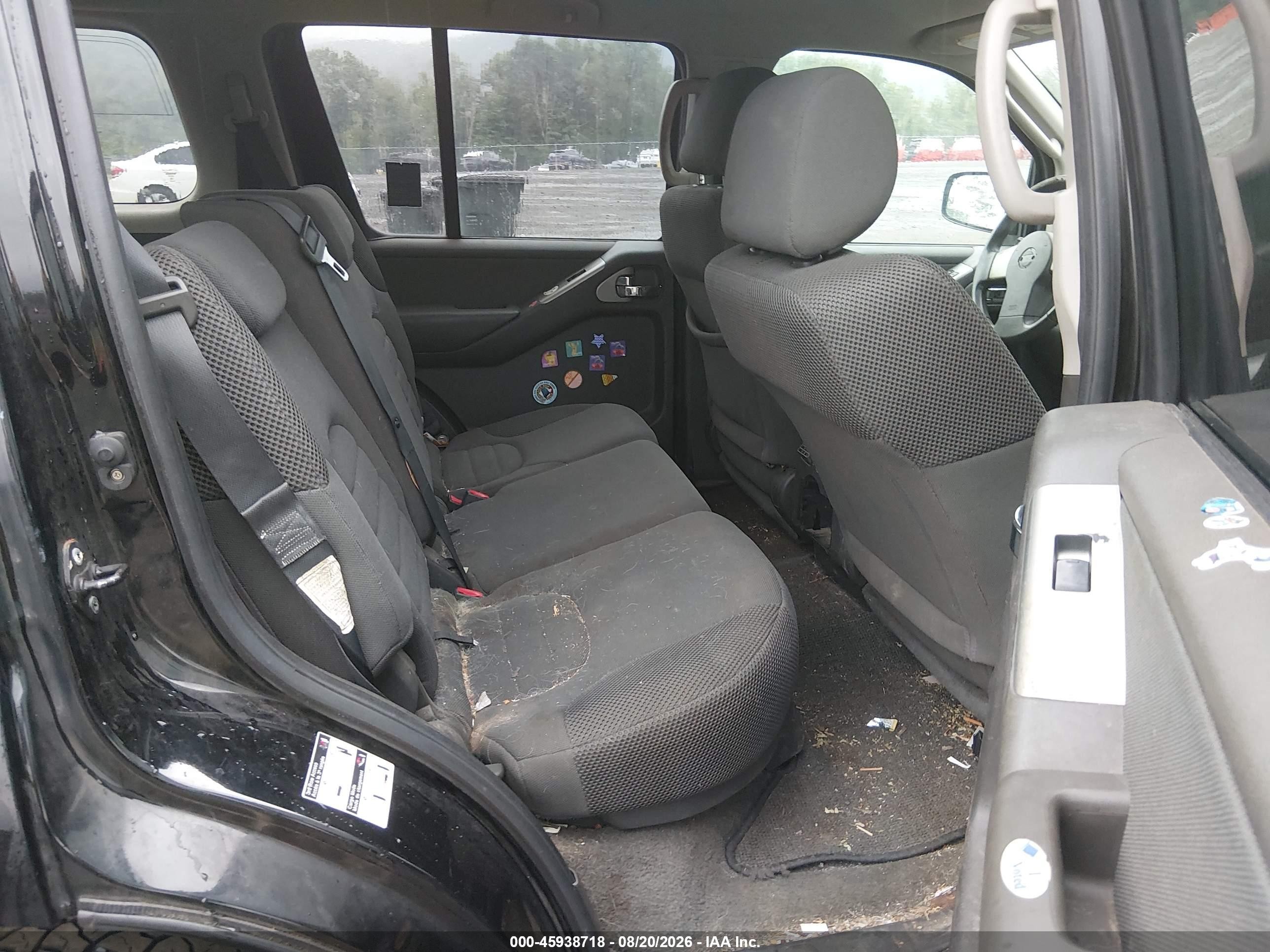 2008 Nissan Pathfinder S Gray vin: 5N1AR18U38C646940