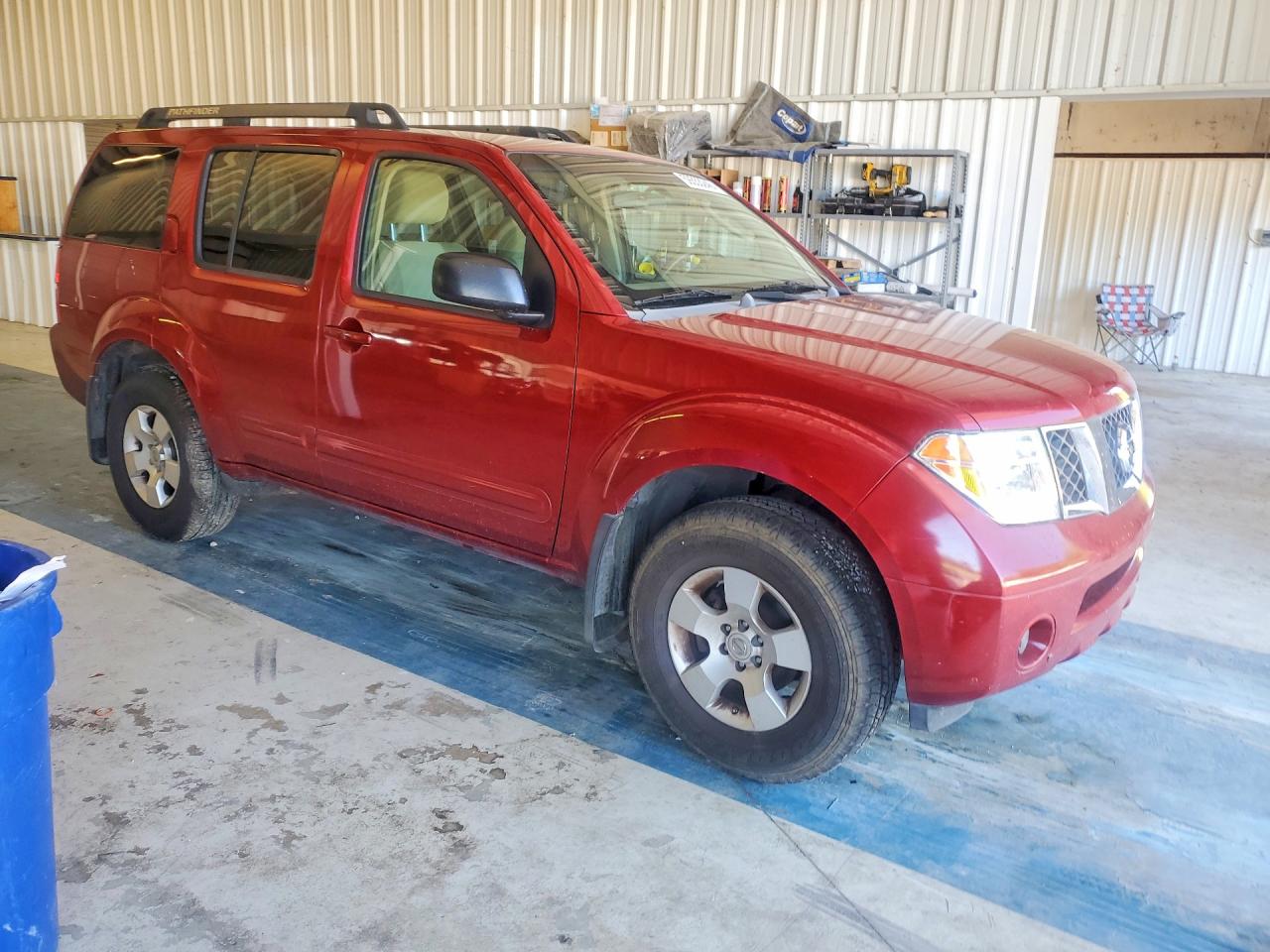 2006 Nissan Pathfinder S Burgundy vin: 5N1AR18U46C677062