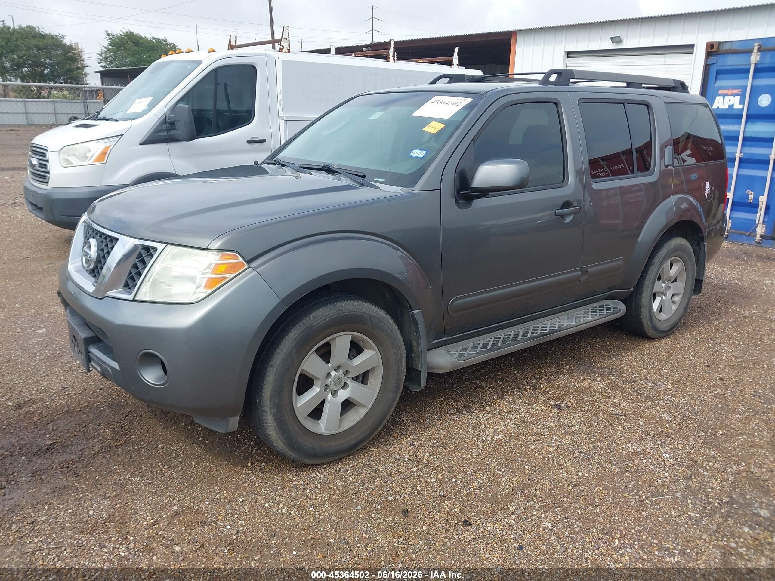 2008 Nissan Pathfinder Se Gray vin: 5N1AR18U48C647823