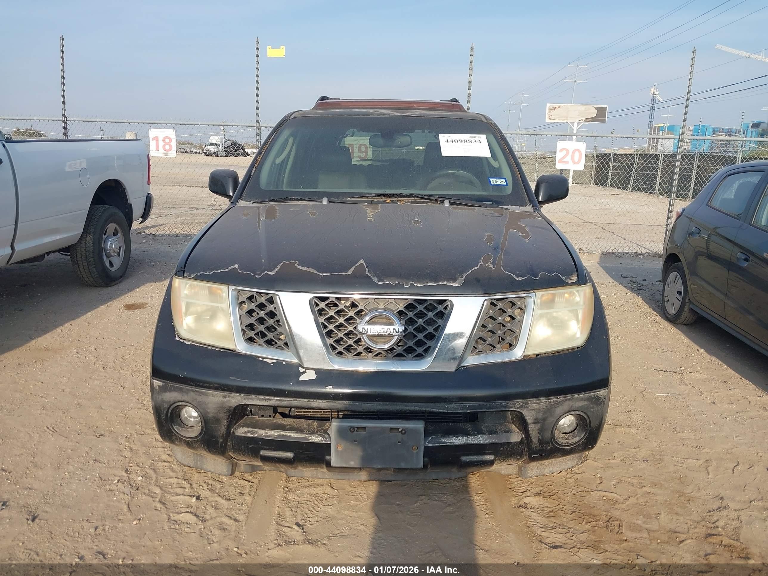 2005 Nissan Pathfinder Se Black vin: 5N1AR18U55C752768