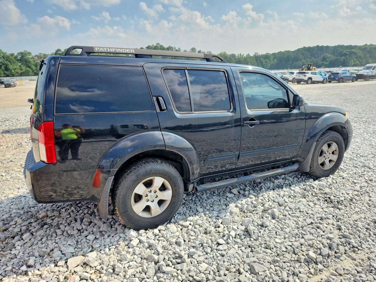 2006 Nissan Pathfinder S Black vin: 5N1AR18U56C634382