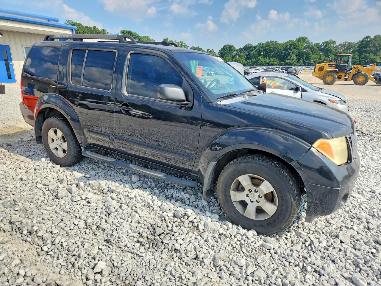 2006 Nissan Pathfinder S Black vin: 5N1AR18U56C634382