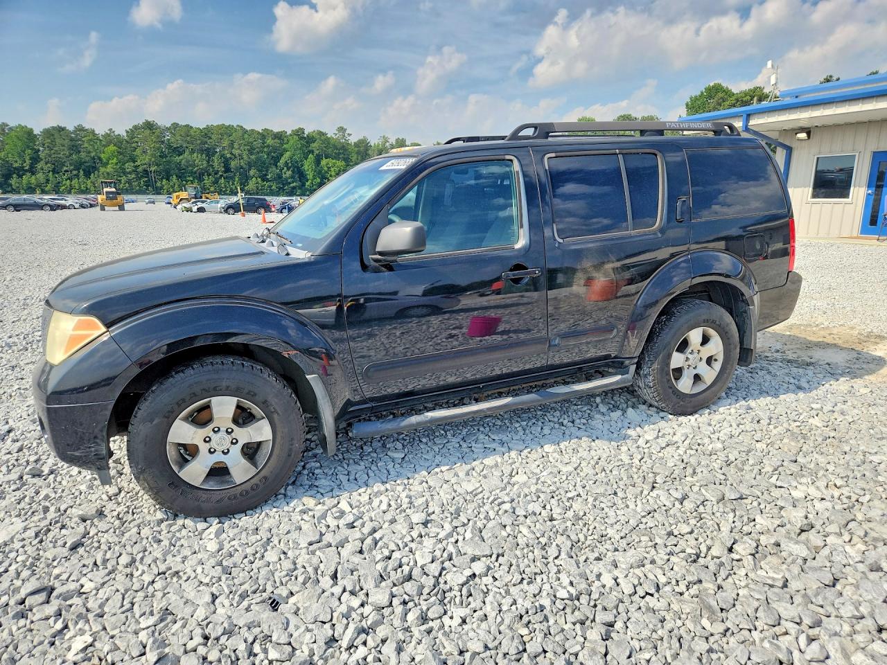 2006 Nissan Pathfinder S Black vin: 5N1AR18U56C634382