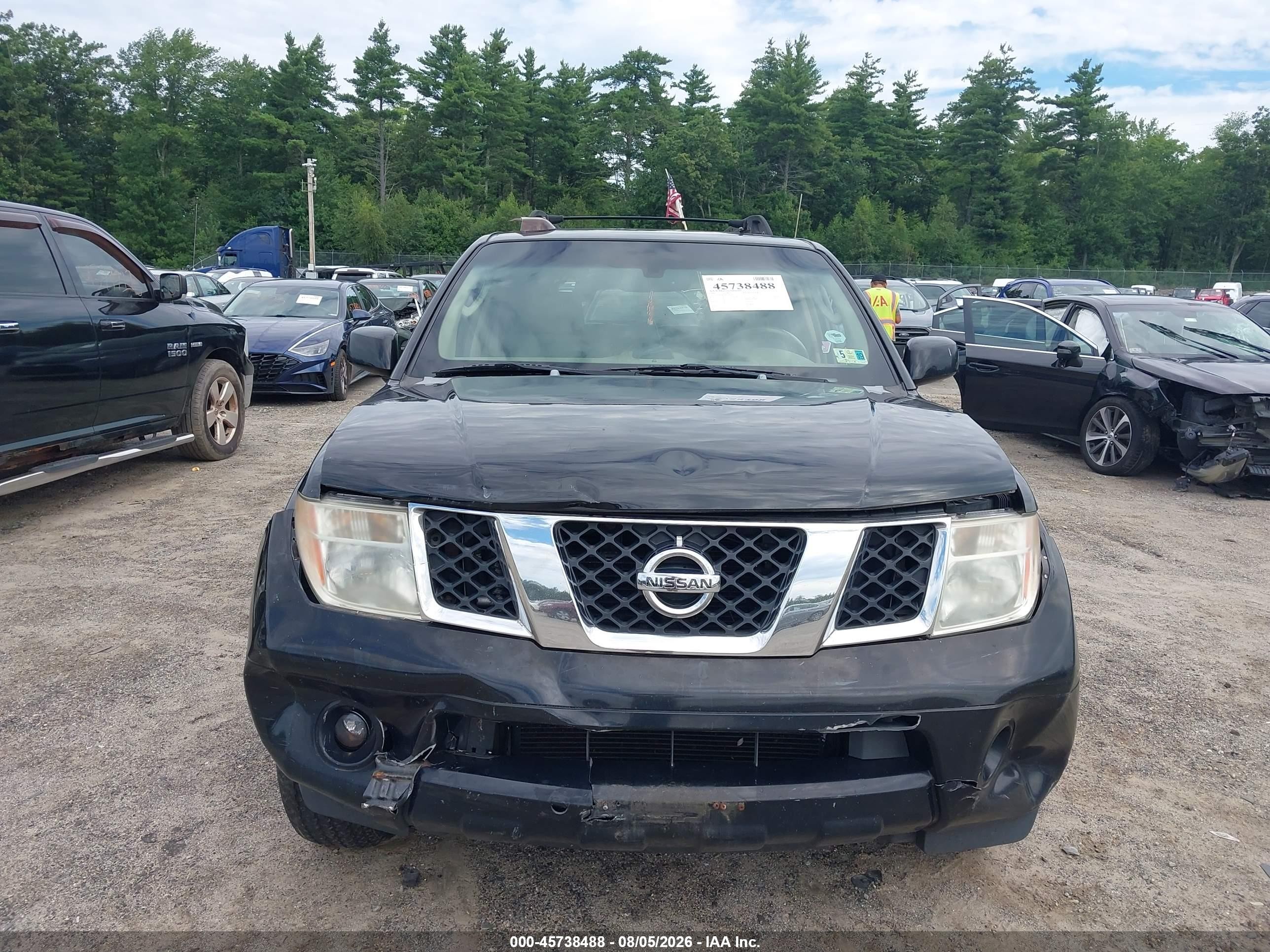 2006 Nissan Pathfinder Le Black vin: 5N1AR18U56C650758