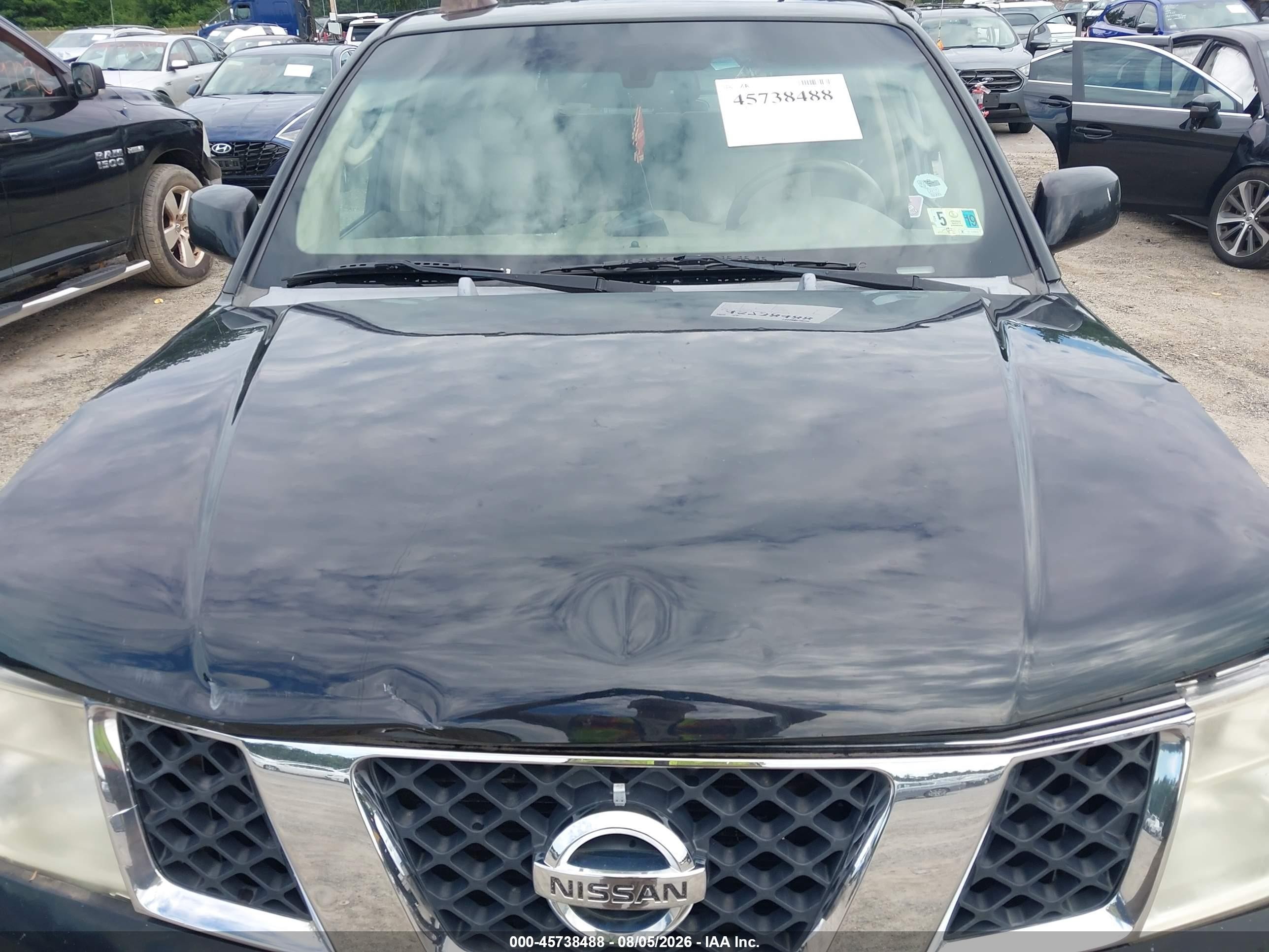 2006 Nissan Pathfinder Le Black vin: 5N1AR18U56C650758