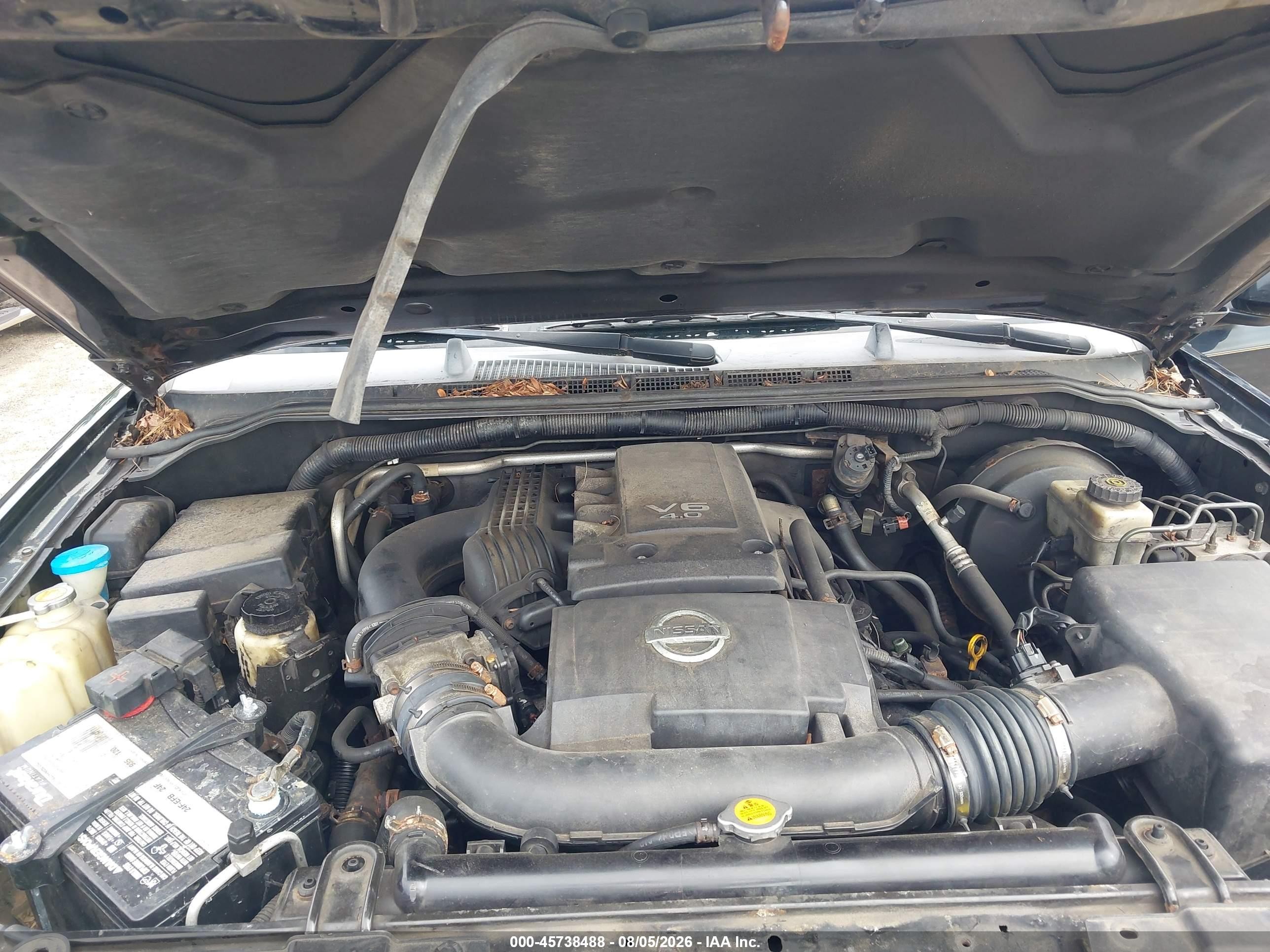 2006 Nissan Pathfinder Le Black vin: 5N1AR18U56C650758