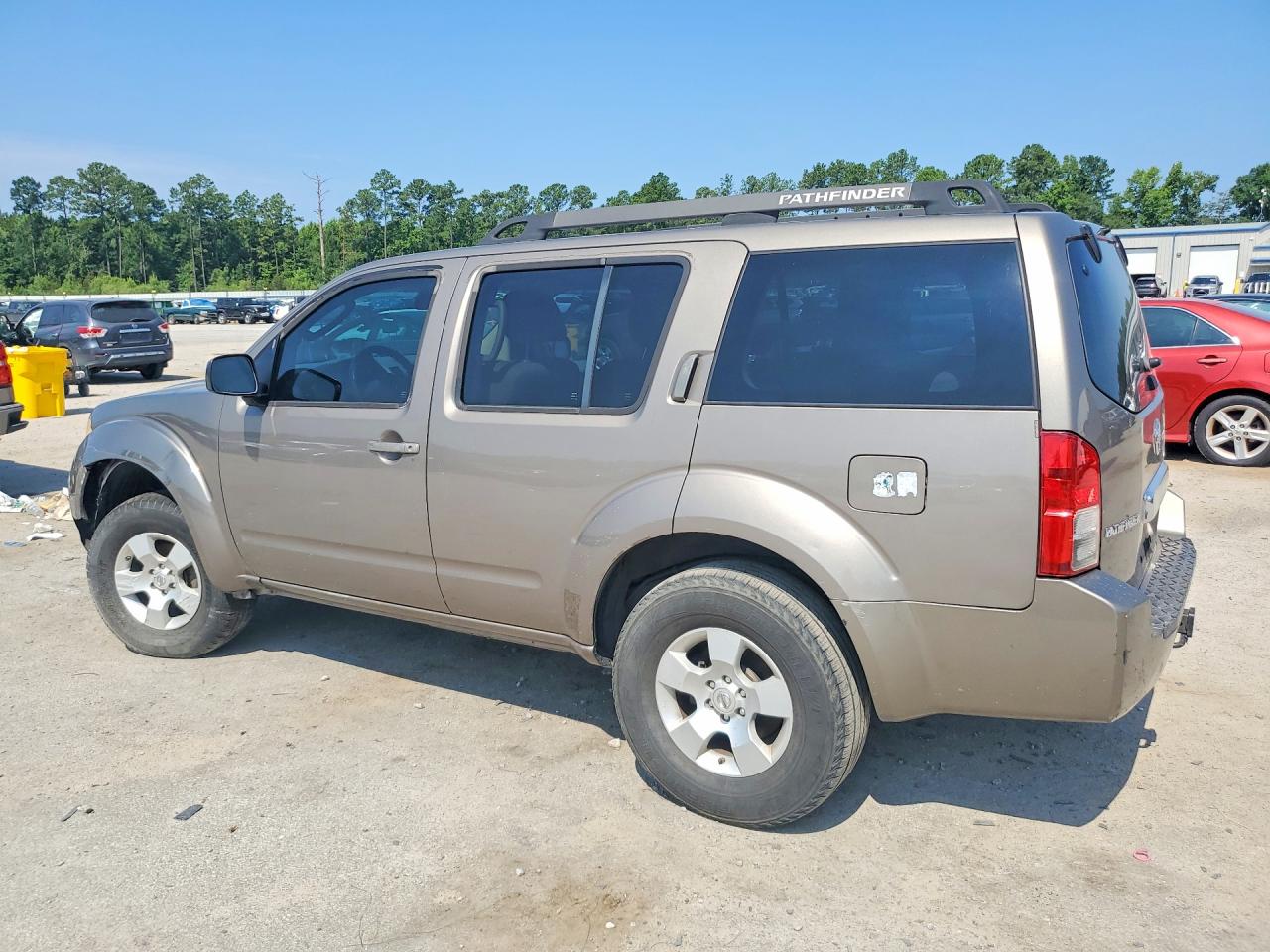 2006 Nissan Pathfinder S Gray vin: 5N1AR18U56C655412