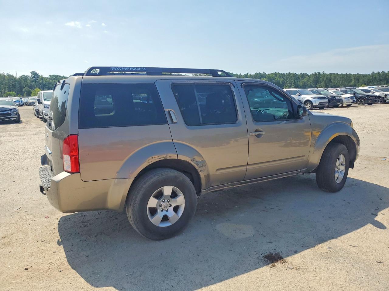 2006 Nissan Pathfinder S Gray vin: 5N1AR18U56C655412
