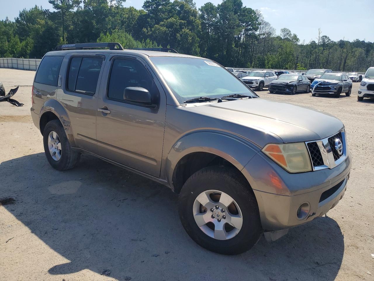 2006 Nissan Pathfinder S Gray vin: 5N1AR18U56C655412