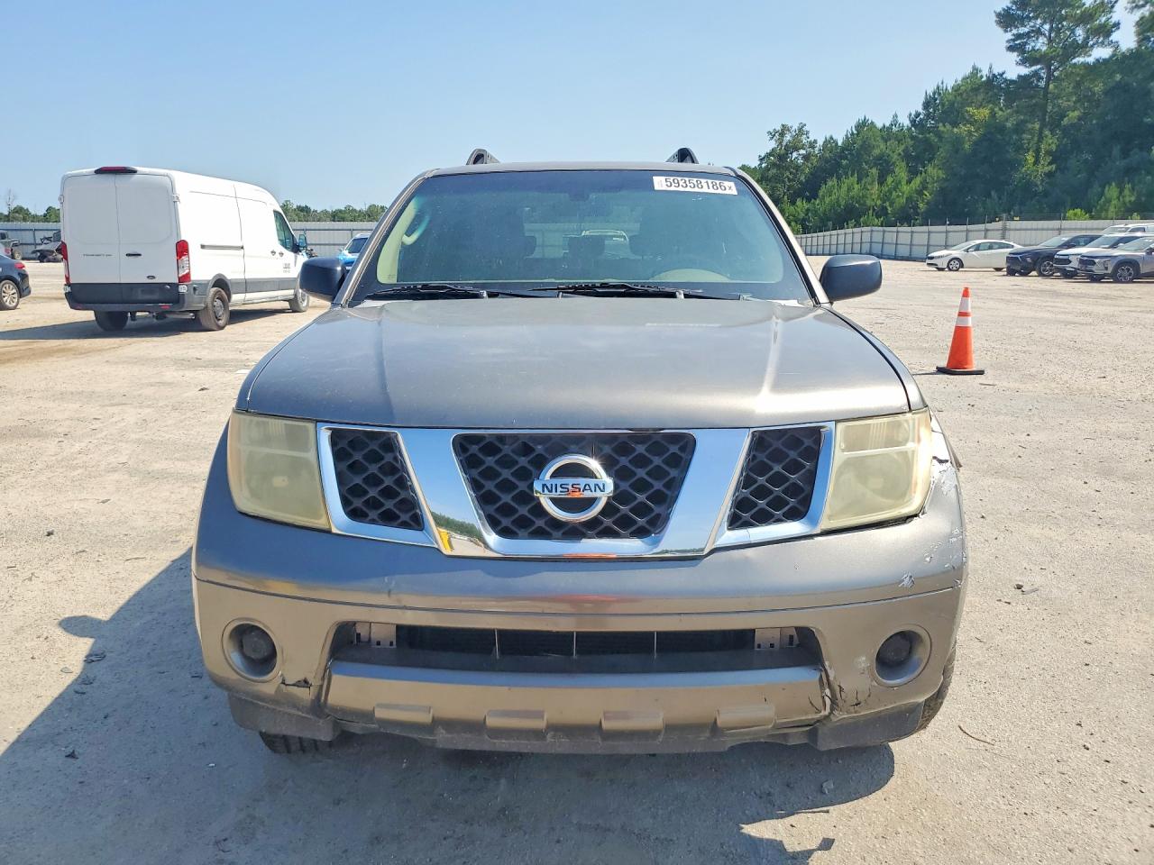 2006 Nissan Pathfinder S Gray vin: 5N1AR18U56C655412