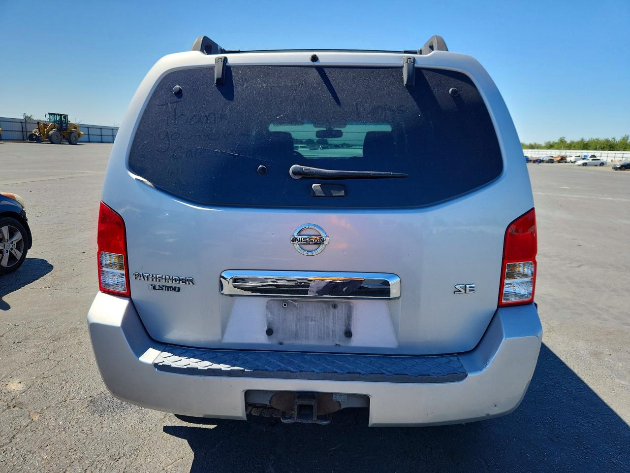 2006 Nissan Pathfinder S Silver vin: 5N1AR18U56C684800