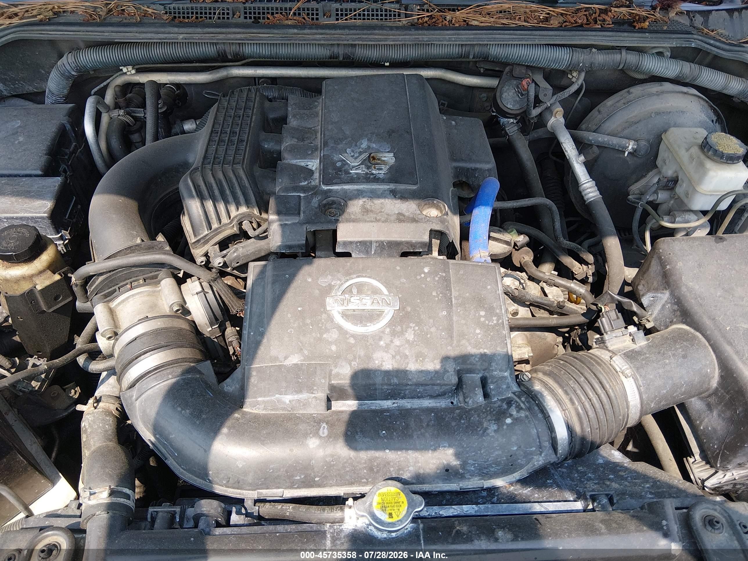 2007 Nissan Pathfinder Se Серый vin: 5N1AR18U57C606468