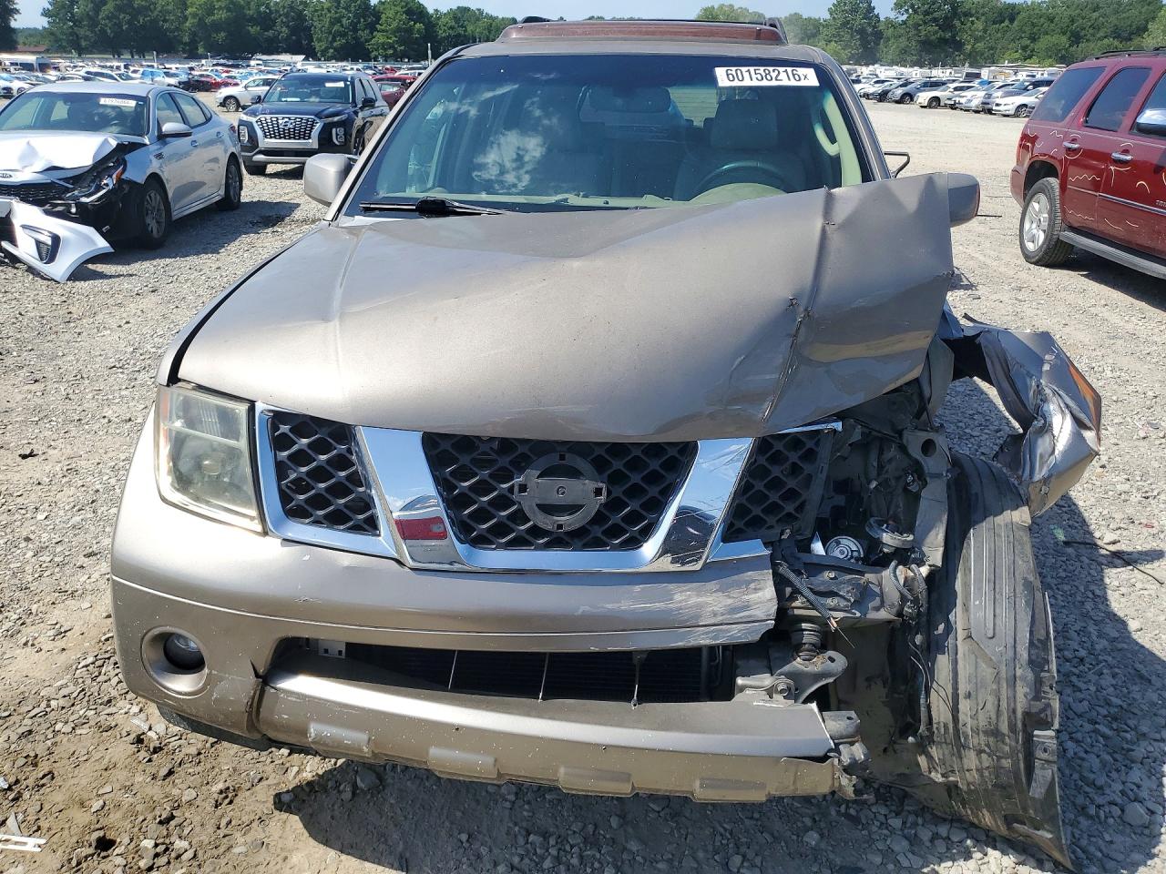 2007 Nissan Pathfinder S Tan vin: 5N1AR18U57C621343