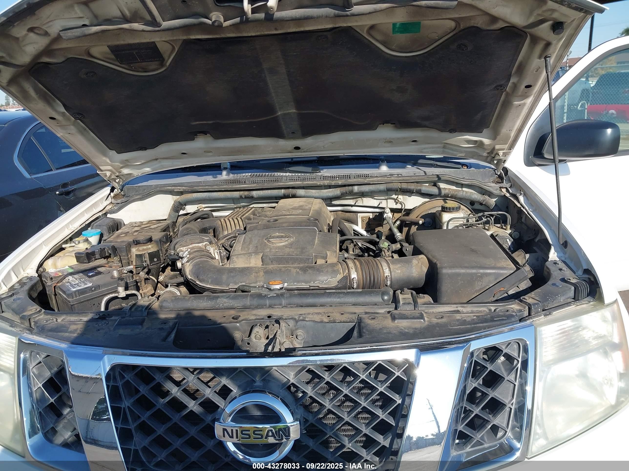 2008 Nissan Pathfinder S White vin: 5N1AR18U58C616029