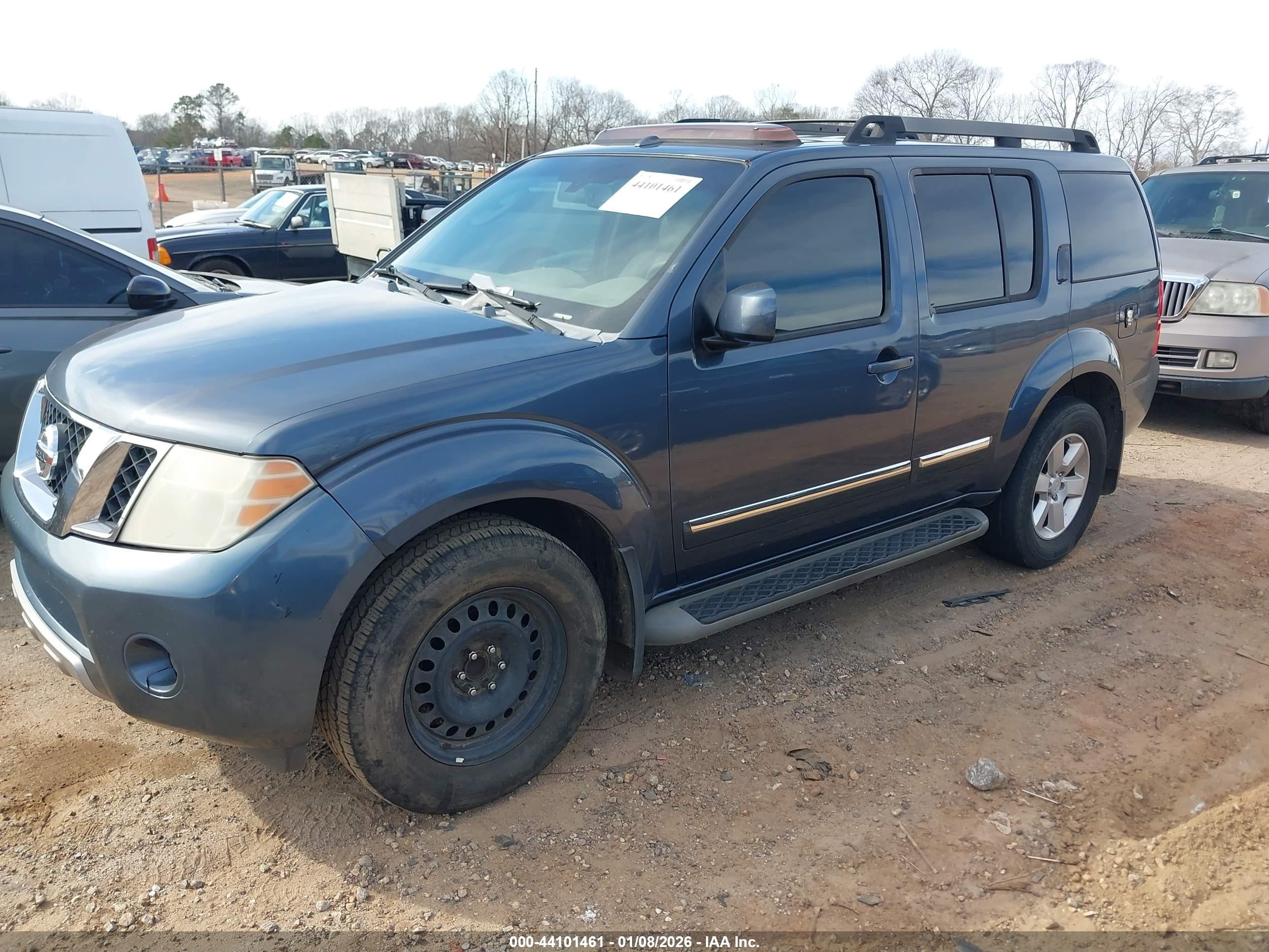 2008 Nissan Pathfinder Le Blue vin: 5N1AR18U58C617682