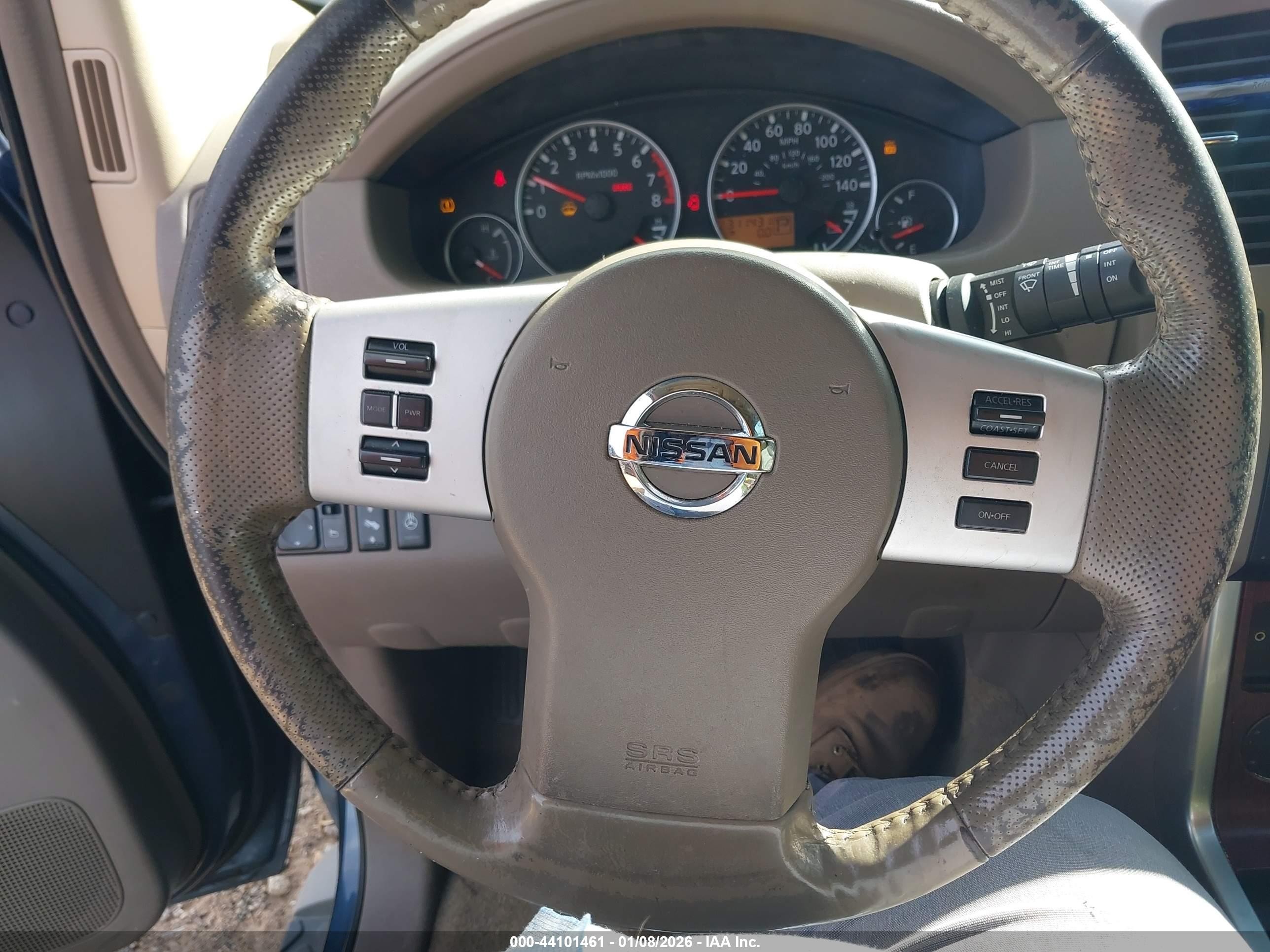 2008 Nissan Pathfinder Le Blue vin: 5N1AR18U58C617682