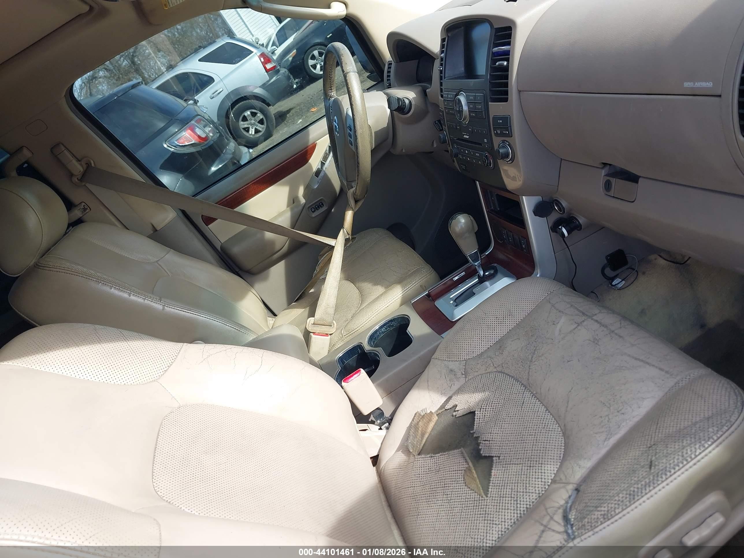 2008 Nissan Pathfinder Le Blue vin: 5N1AR18U58C617682