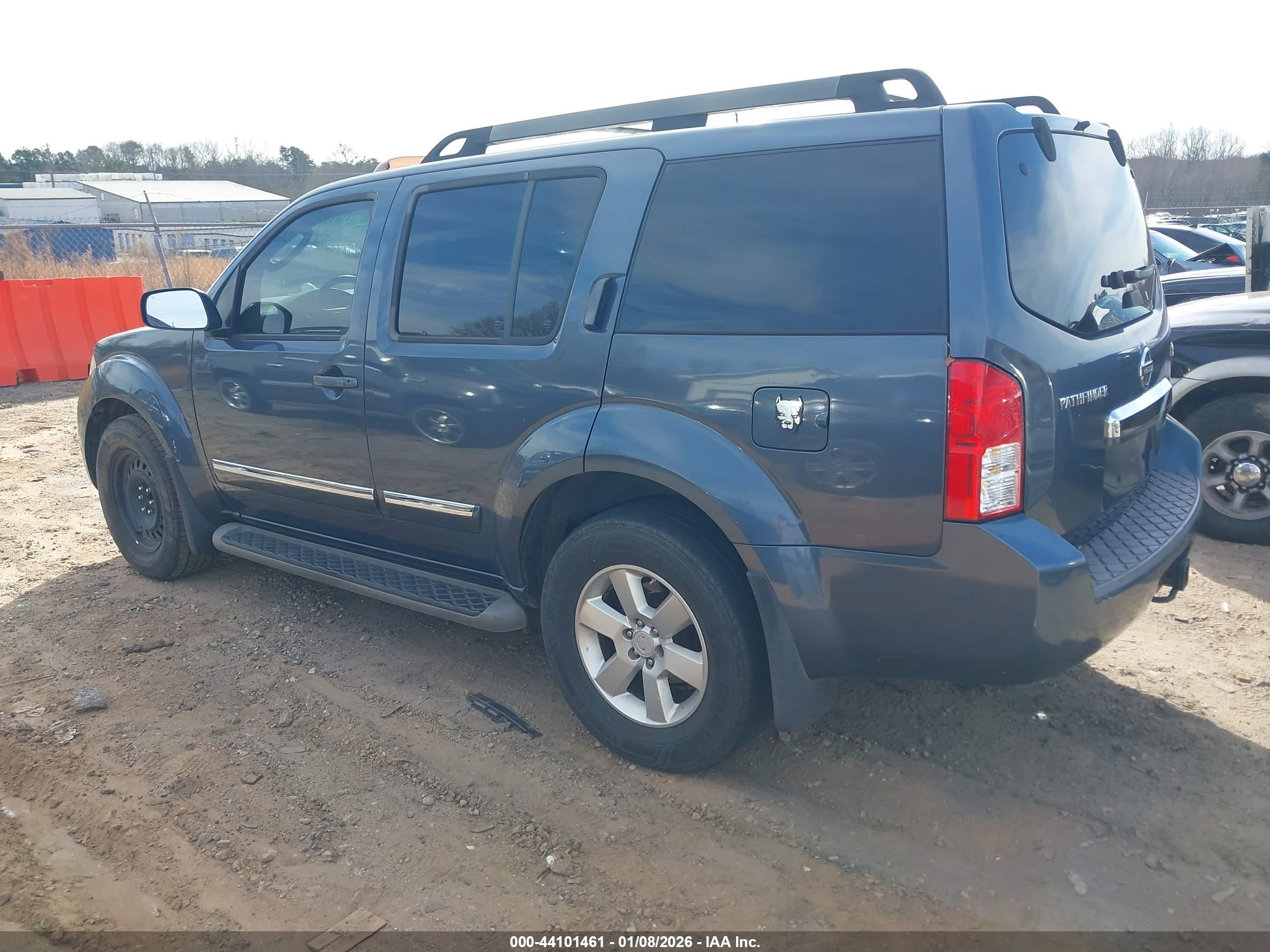 2008 Nissan Pathfinder Le Blue vin: 5N1AR18U58C617682