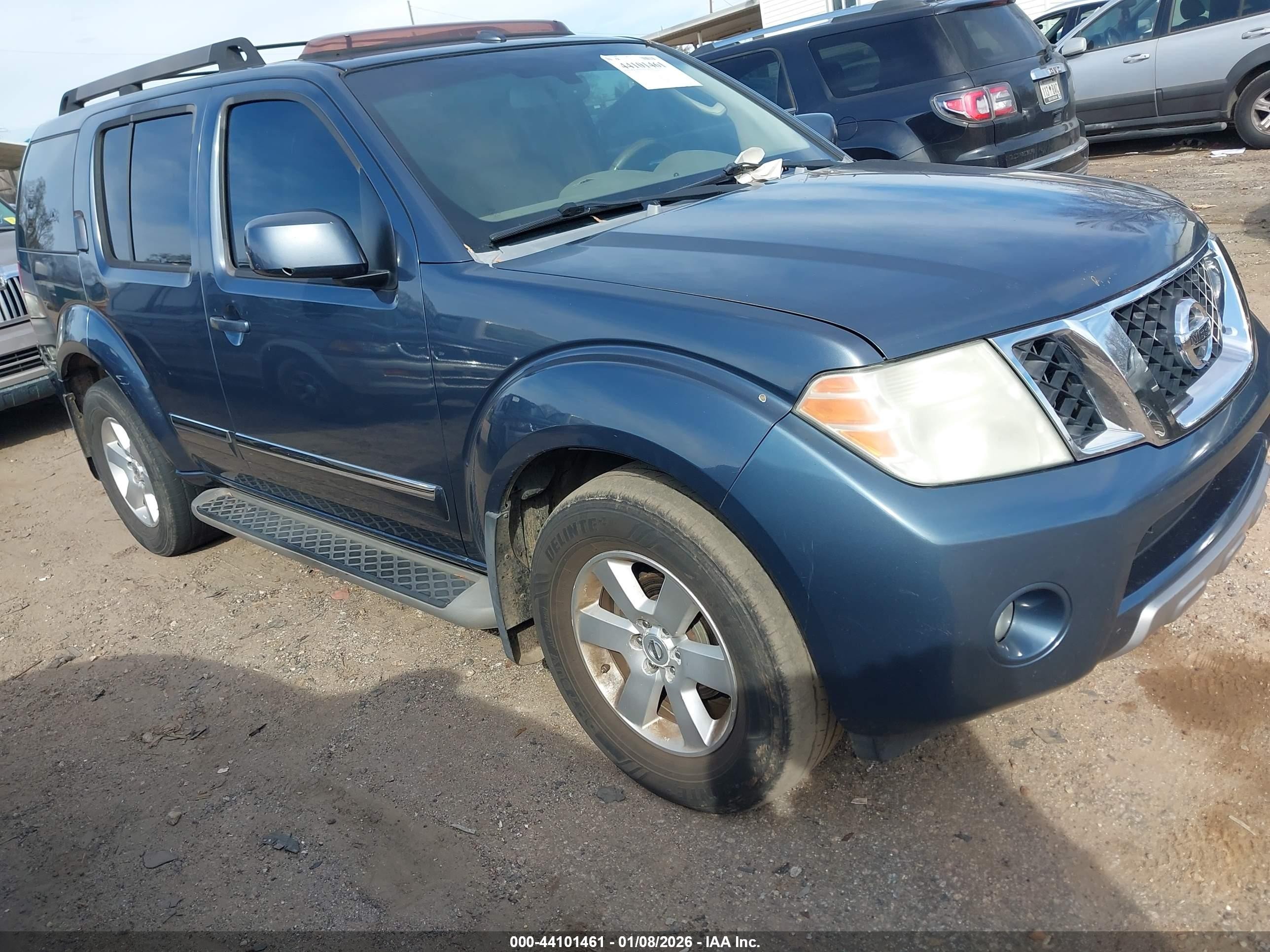 2008 Nissan Pathfinder Le Blue vin: 5N1AR18U58C617682