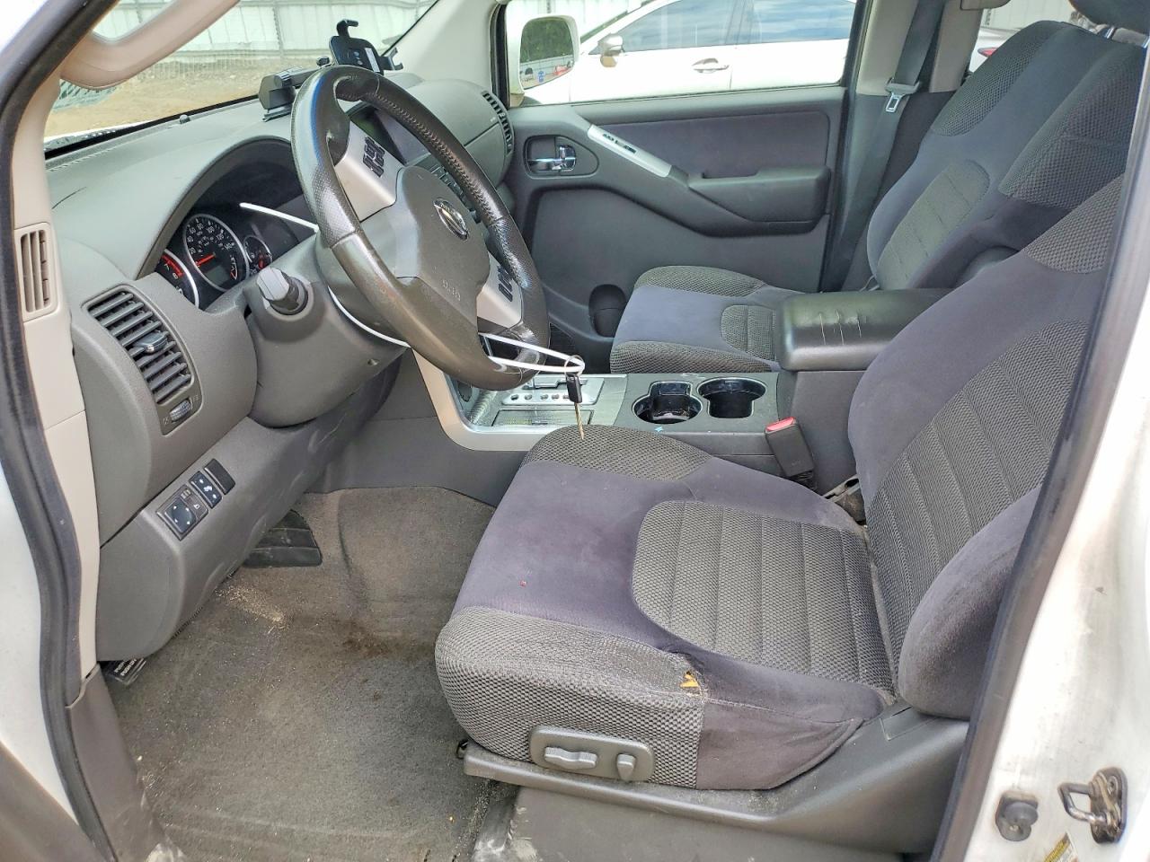2008 Nissan Pathfinder S White vin: 5N1AR18U58C648057