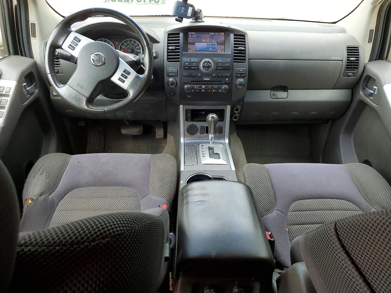 2008 Nissan Pathfinder S White vin: 5N1AR18U58C648057