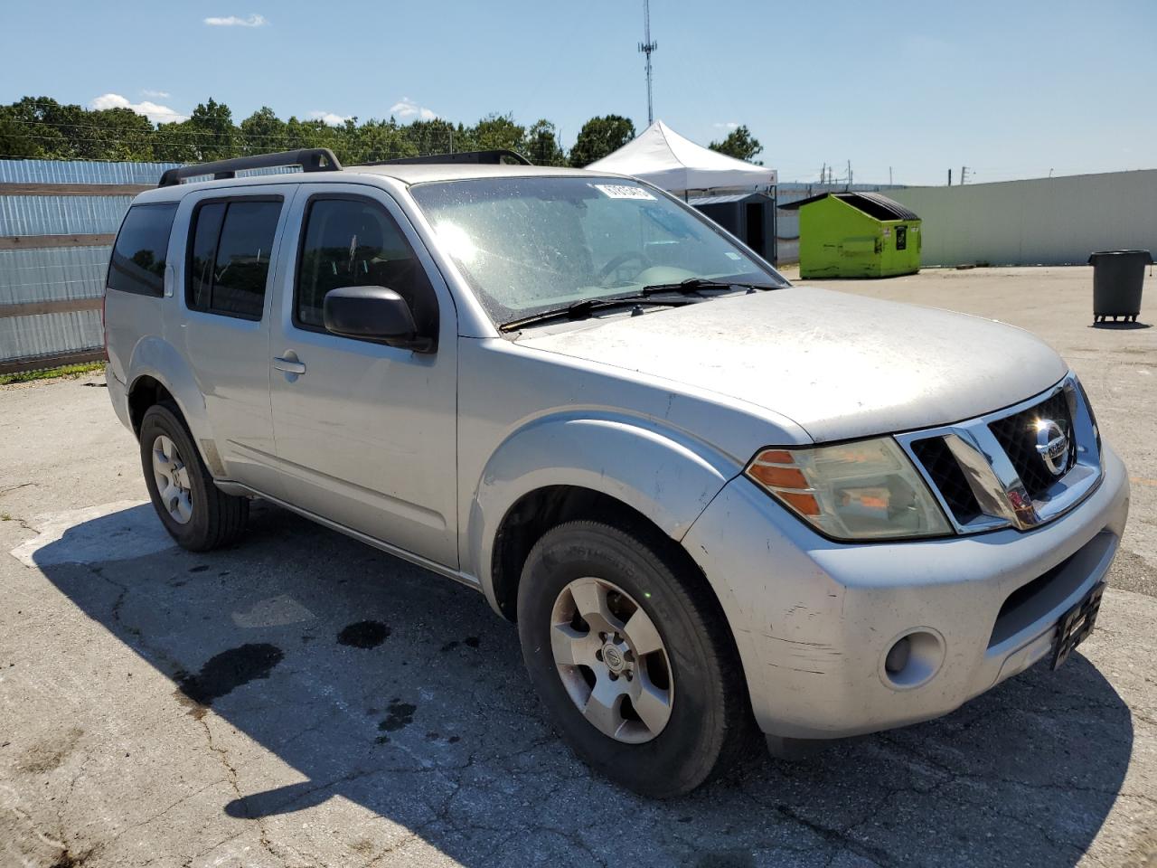 2008 Niss Pathfinder S Silver vin: 5N1AR18U58C655817