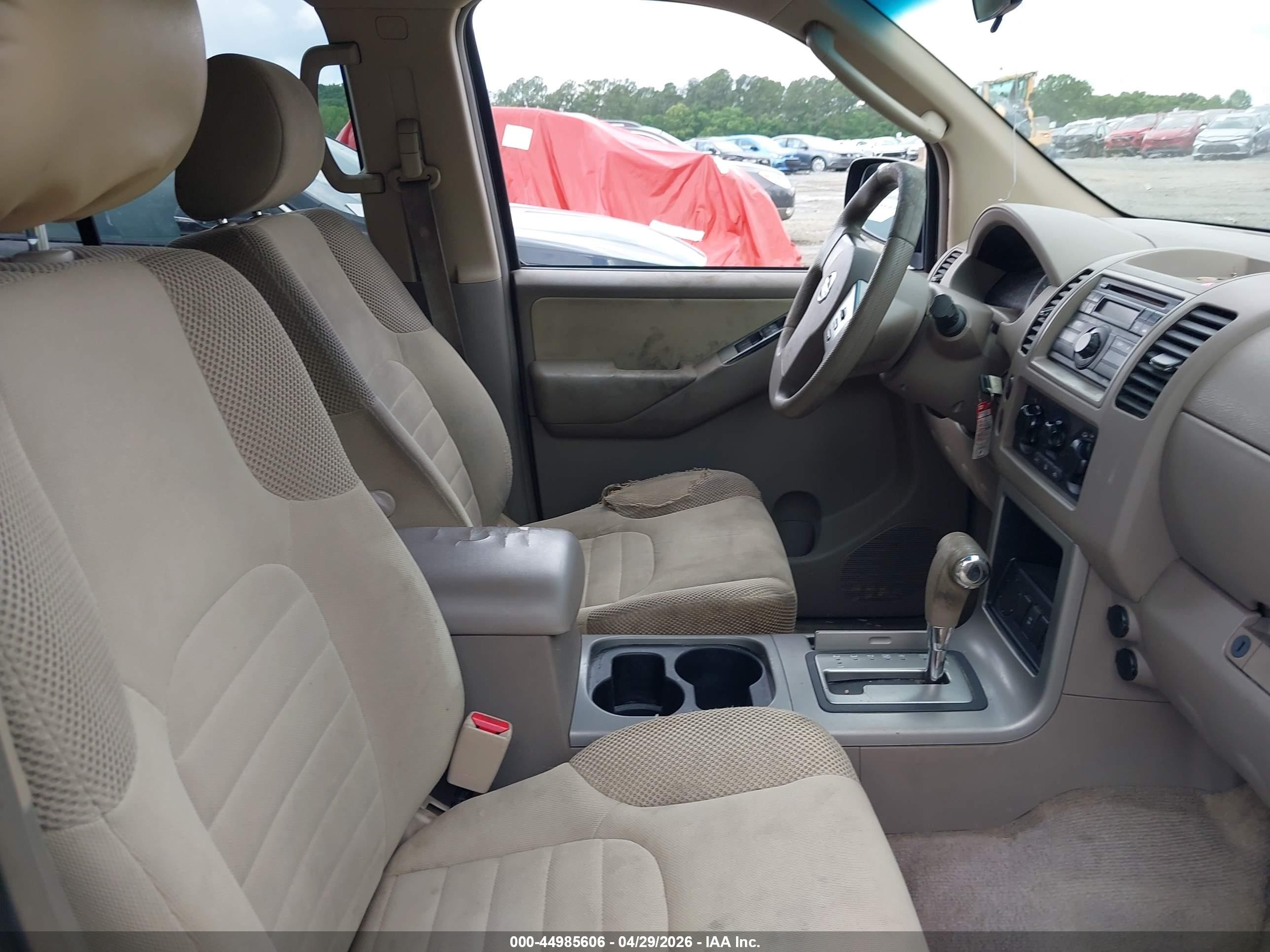 2008 Nissan Pathfinder S Черный vin: 5N1AR18U58C659575