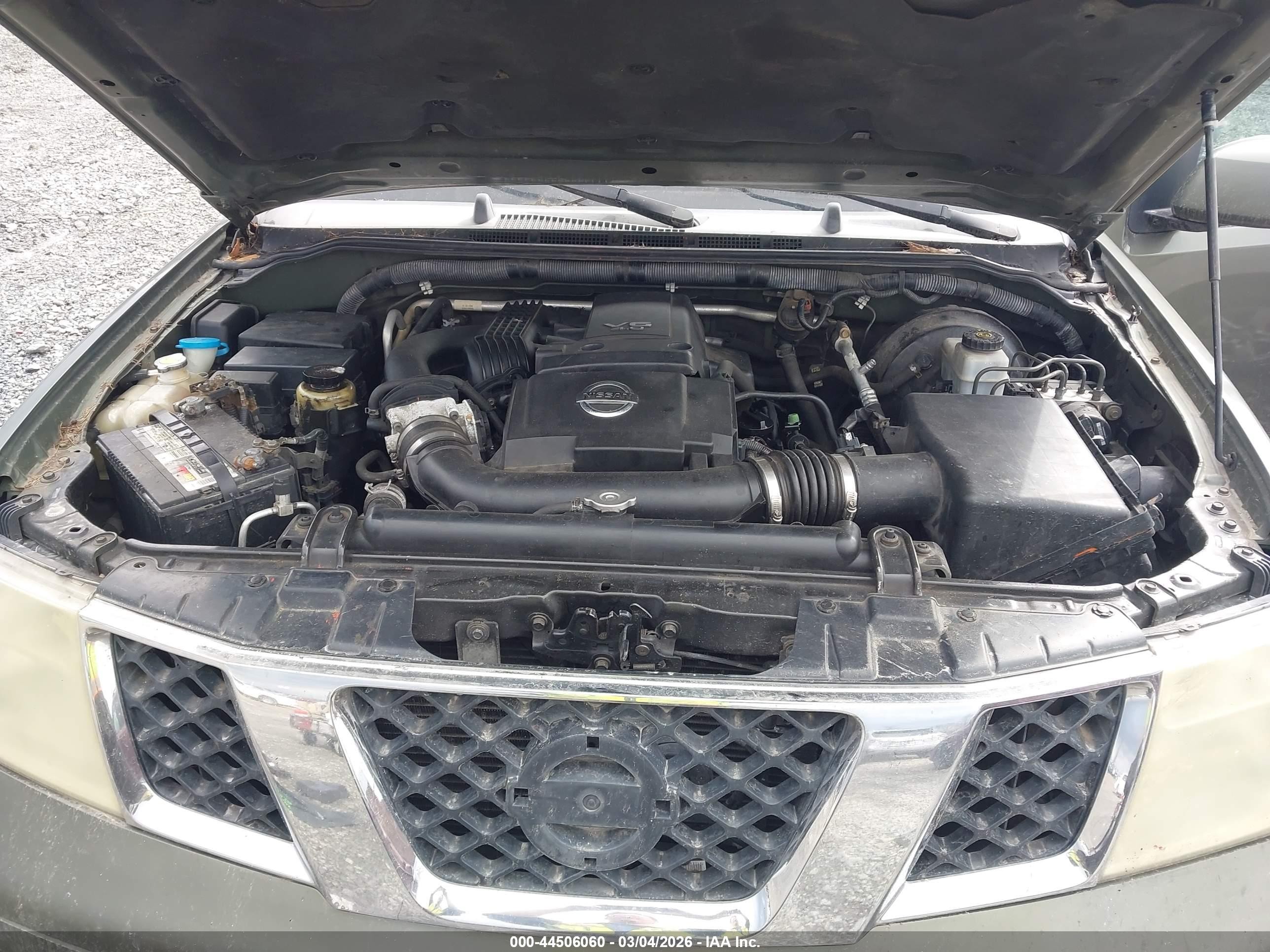 2005 Nissan Pathfinder Se Green vin: 5N1AR18U65C722386